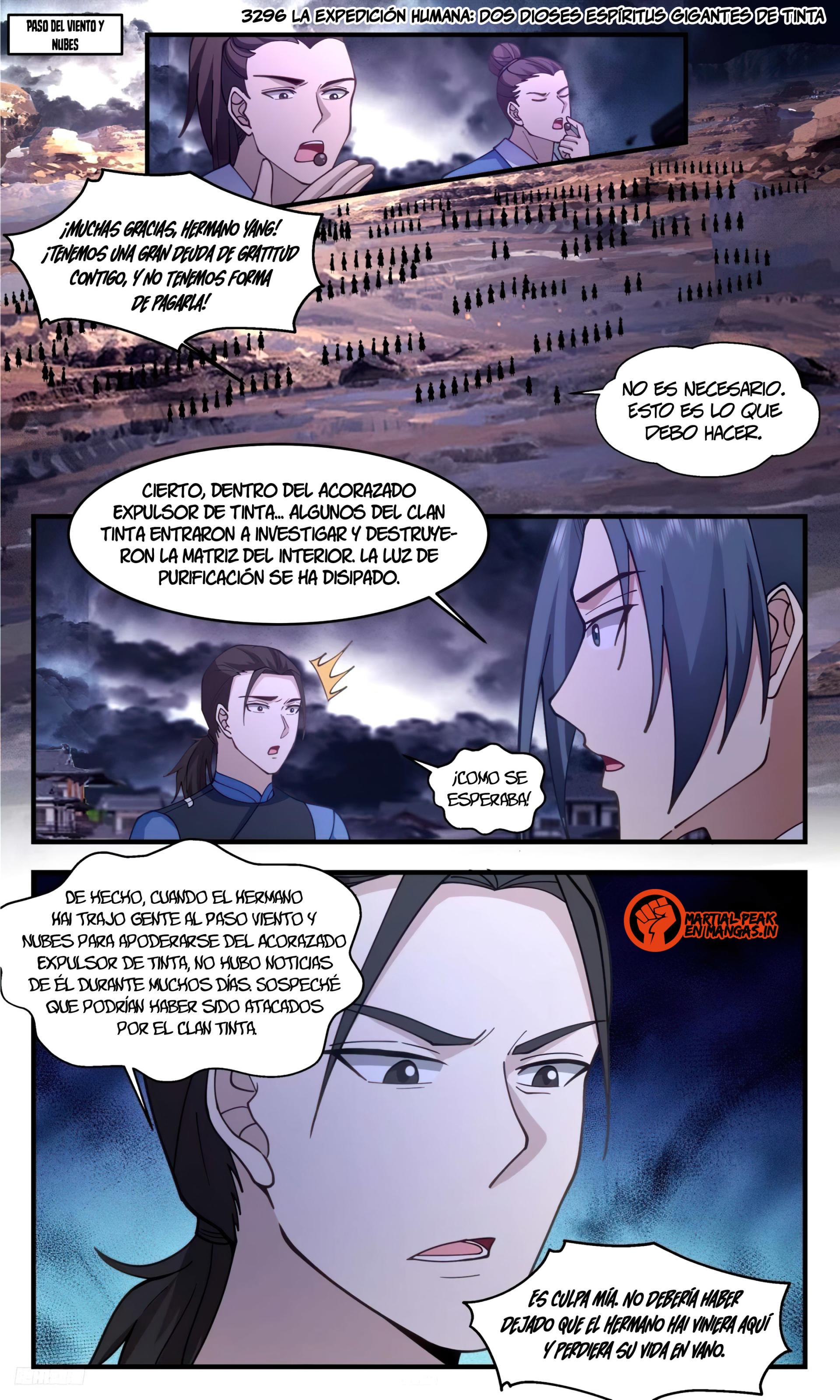 Martial Peak Capitulo 3296 página 2