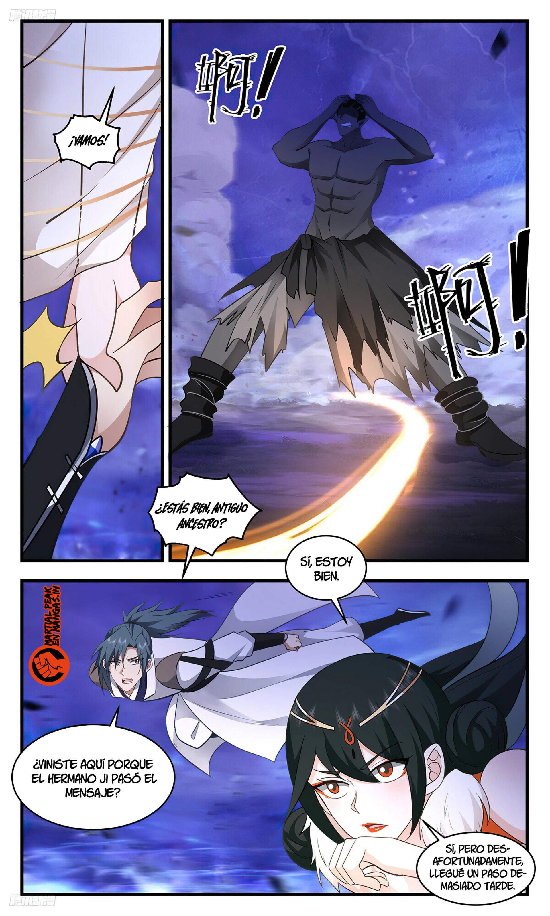 Martial Peak Capitulo 3320 página 3