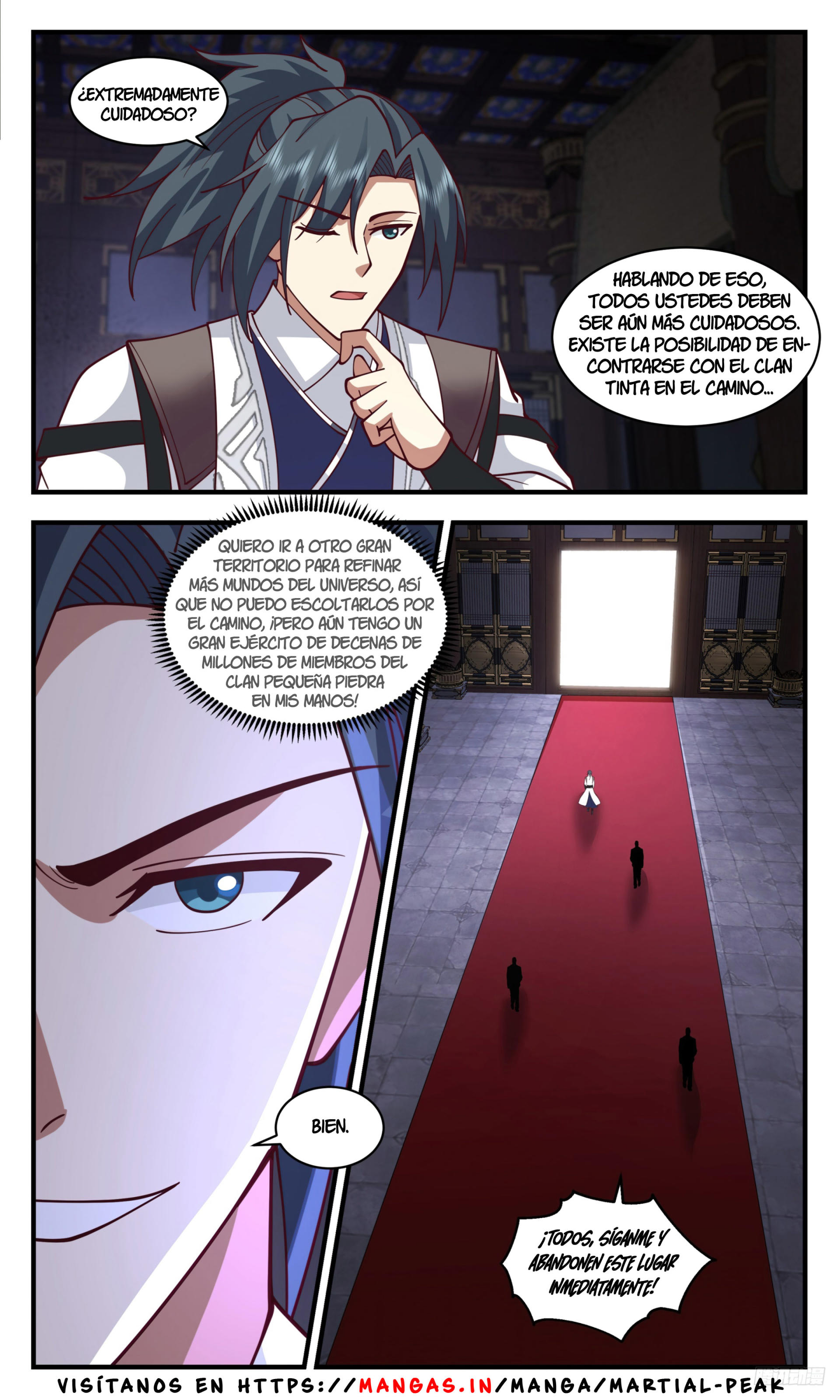 Martial Peak Capitulo 3332 página 10