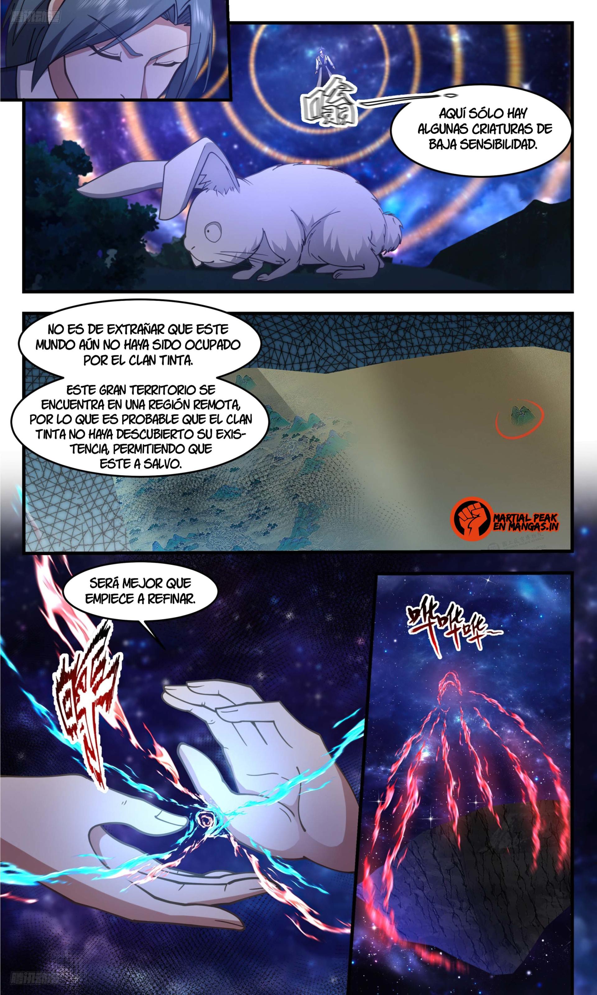 Martial Peak Capitulo 3334 página 3