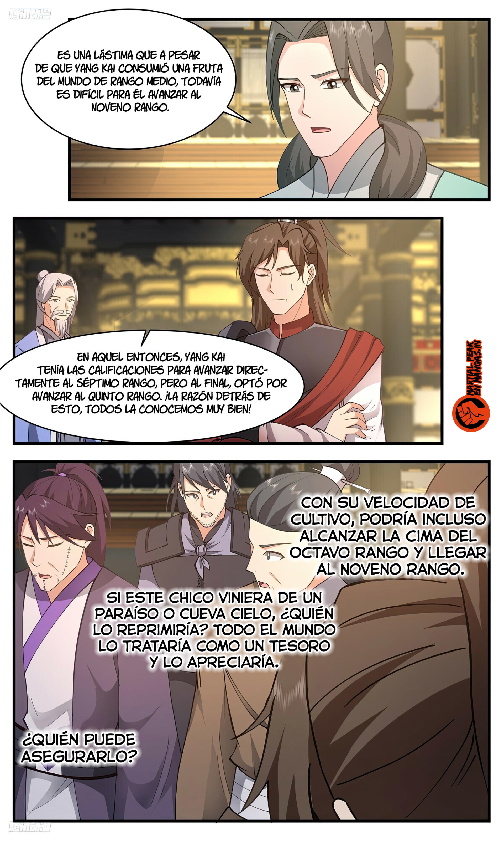 Martial Peak Capitulo 3345 página 3