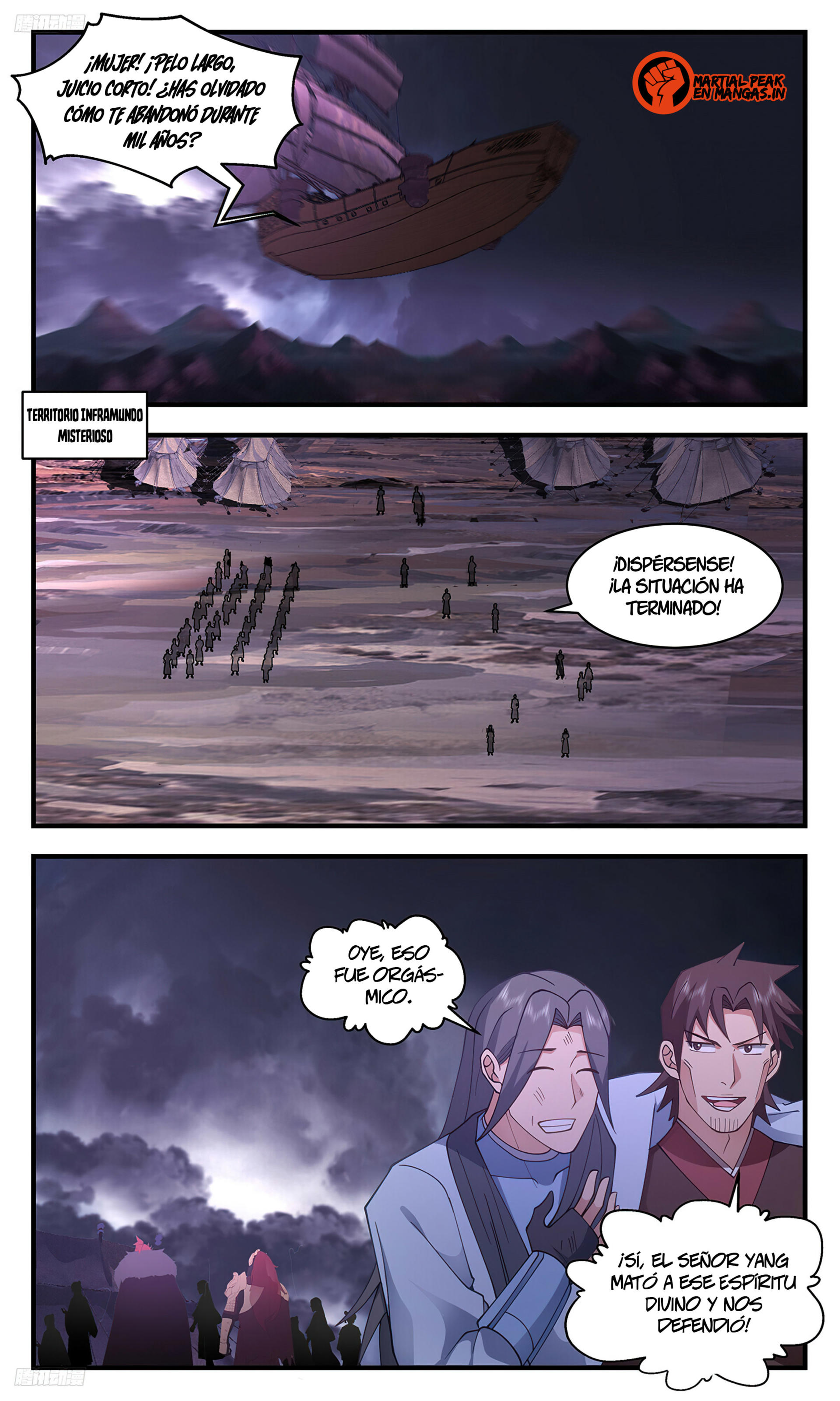 Martial Peak Capitulo 3356 página 3