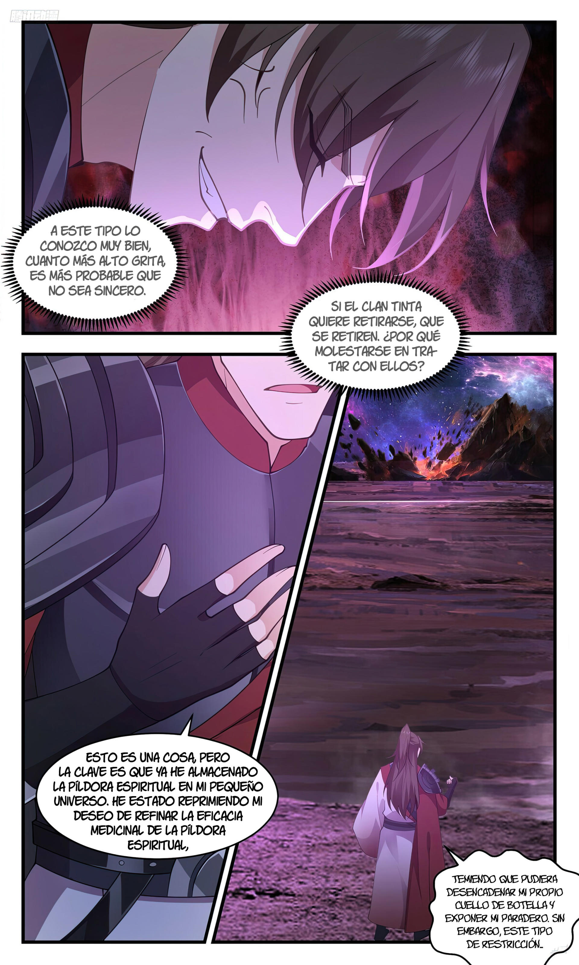 Martial Peak Capitulo 3555 página 7