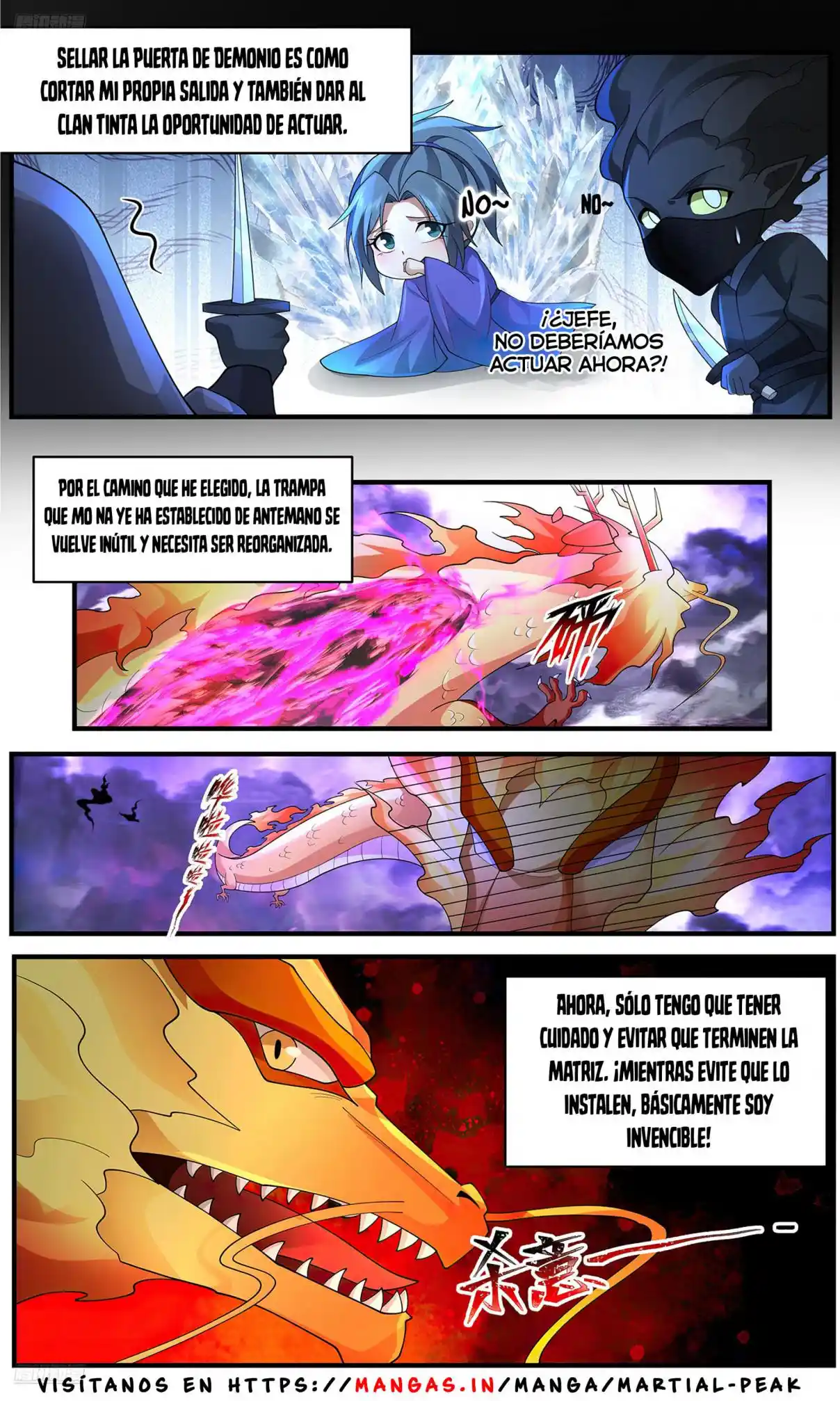 Martial Peak Capitulo 3642 página 3