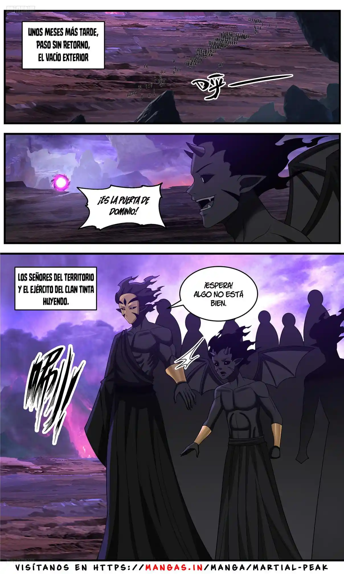 Martial Peak Capitulo 3655 página 5