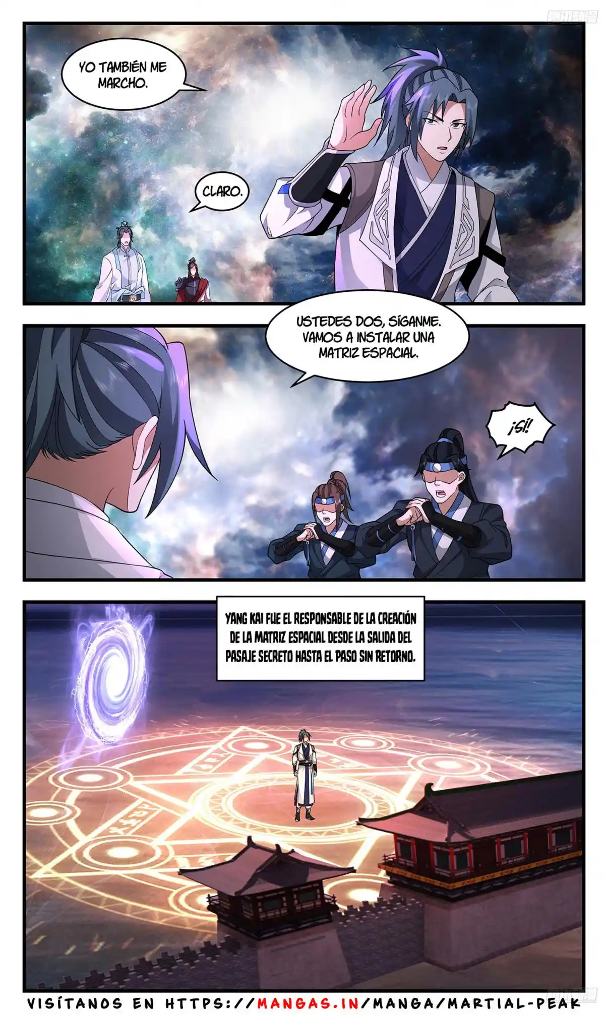 Martial Peak Capitulo 3671 página 10