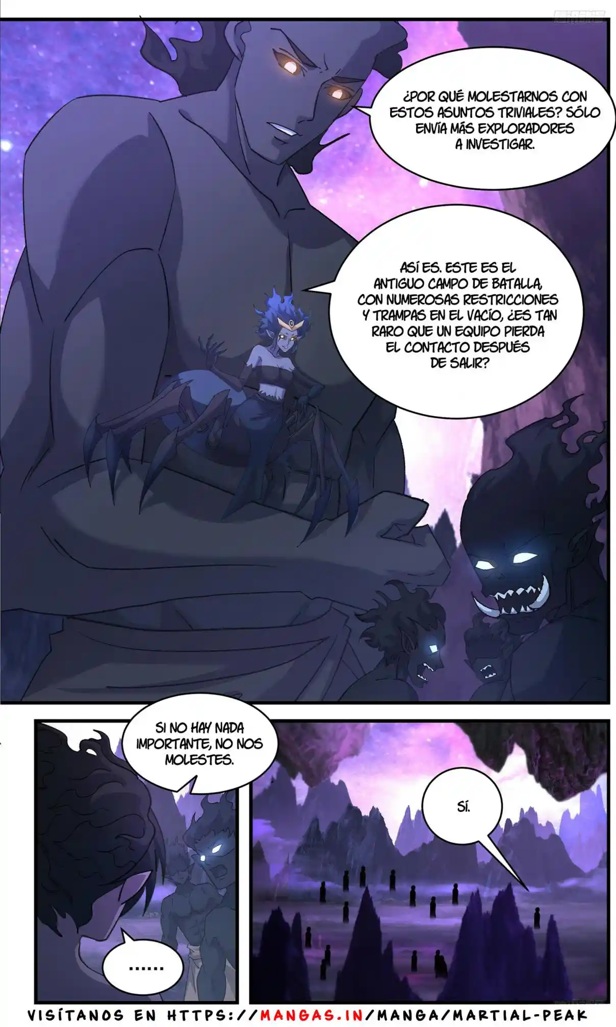 Martial Peak Capitulo 3722 página 10