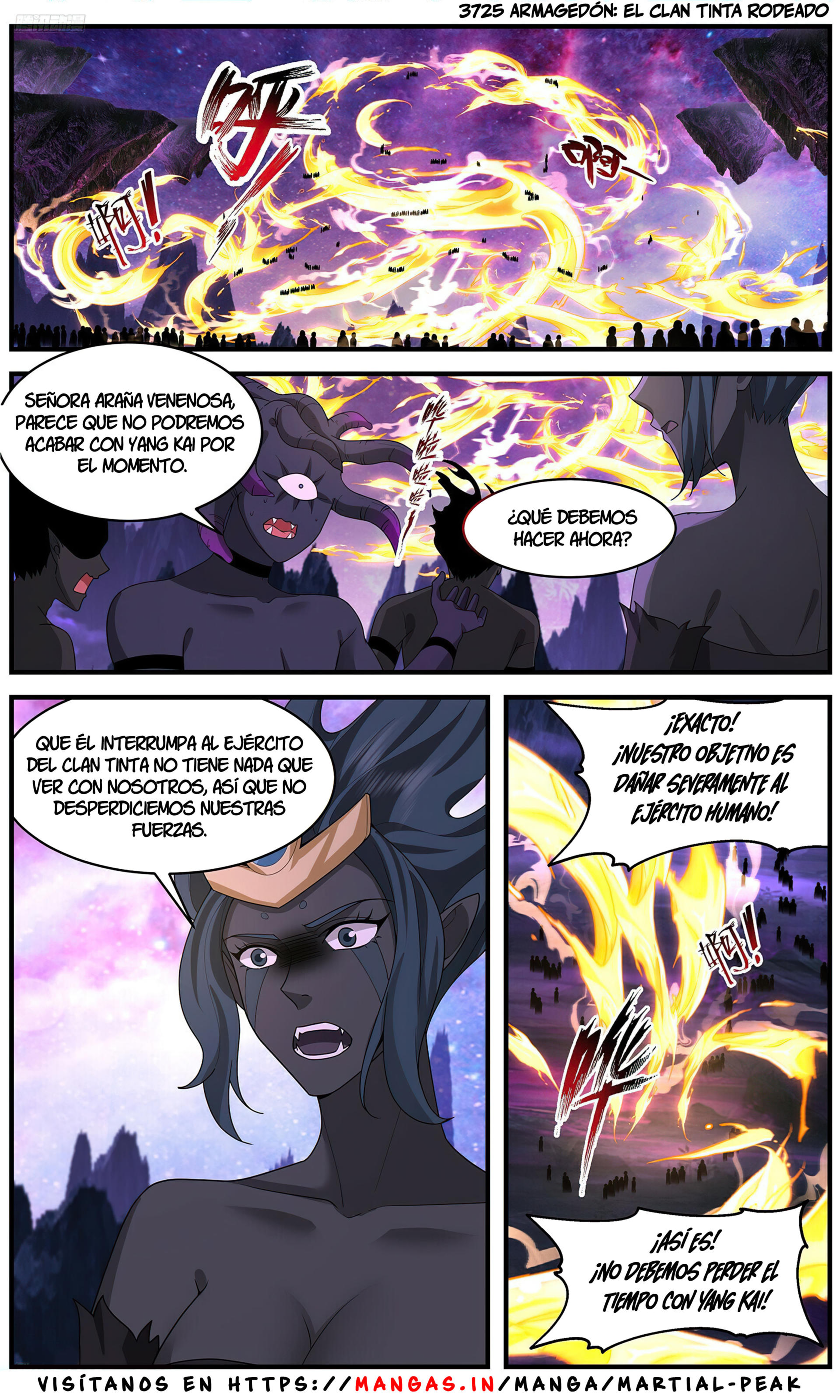 Martial Peak Capitulo 3725 página 2
