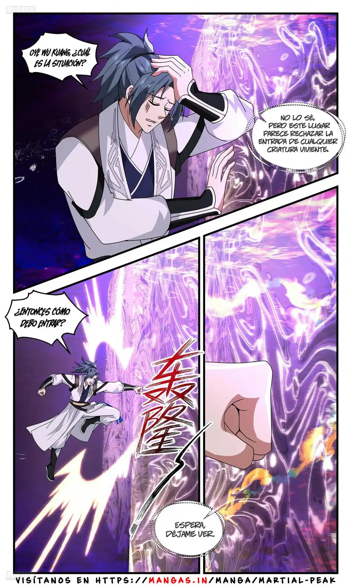 Martial Peak Capitulo 3732 página 3