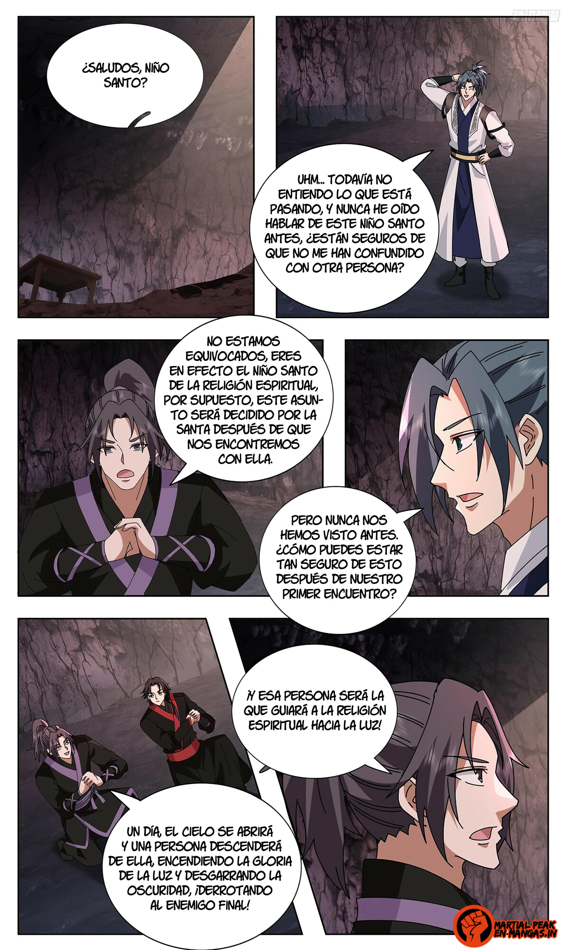 Martial Peak Capitulo 3733 página 10