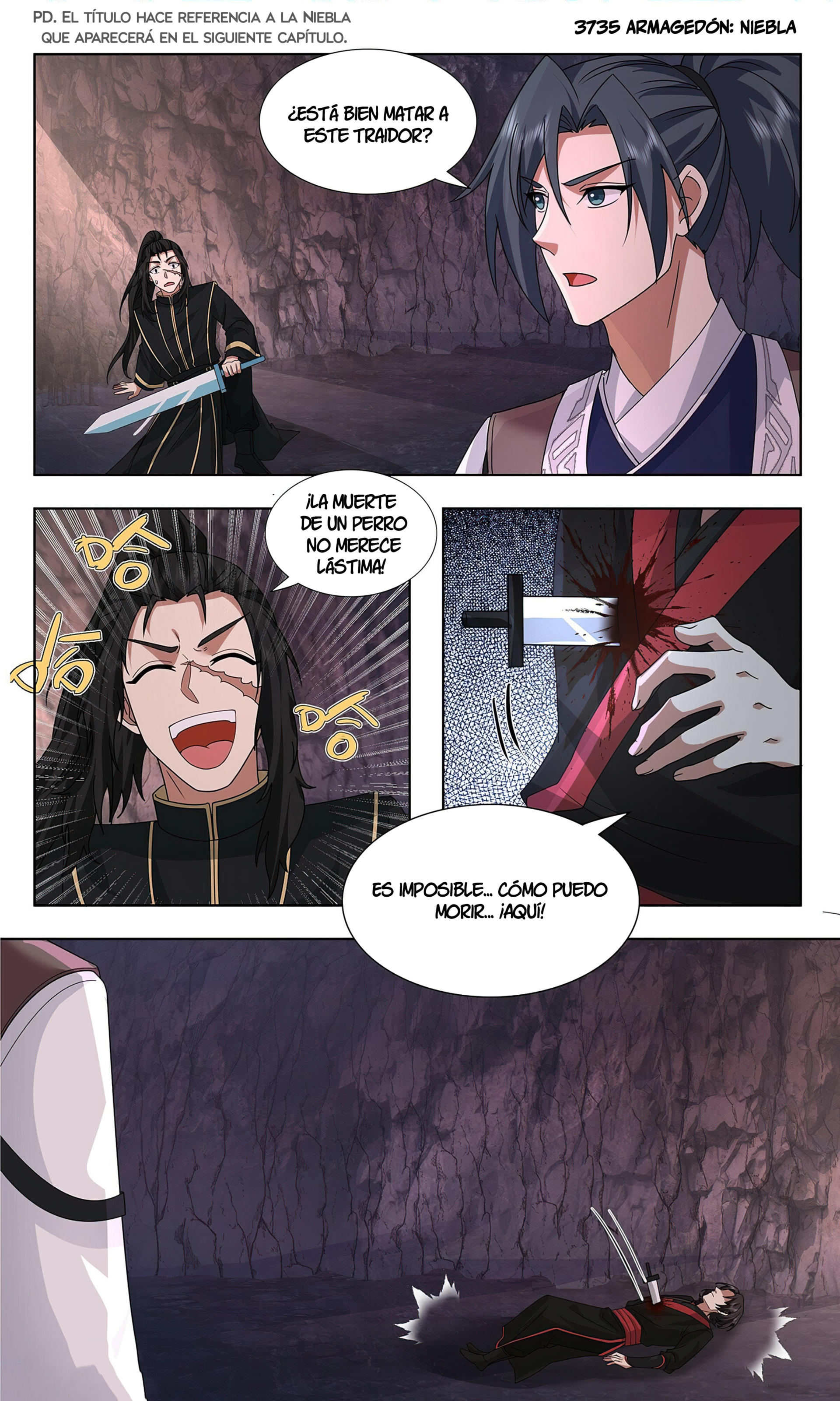 Martial Peak Capitulo 3735 página 2