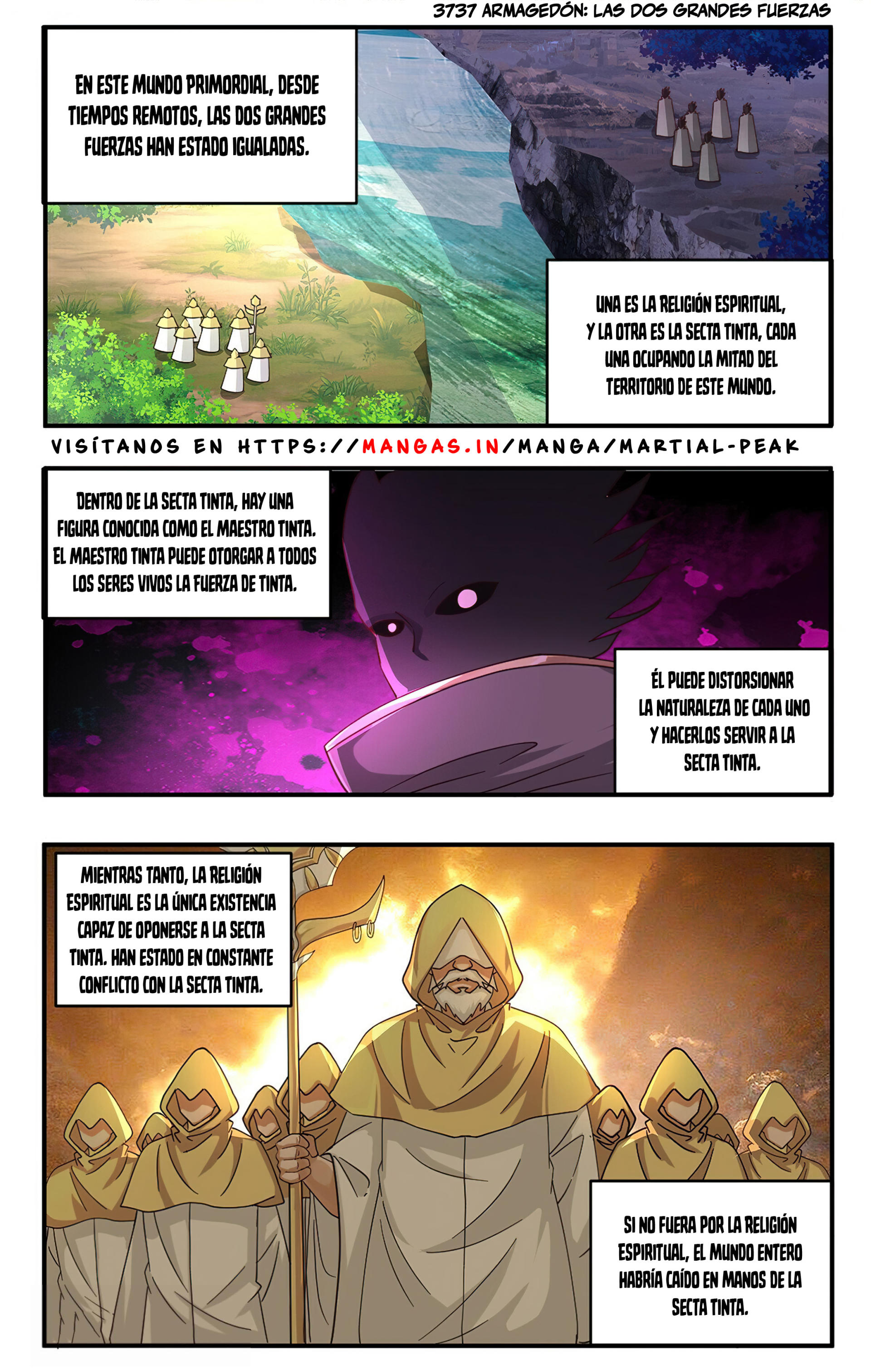 Martial Peak Capitulo 3737 página 2