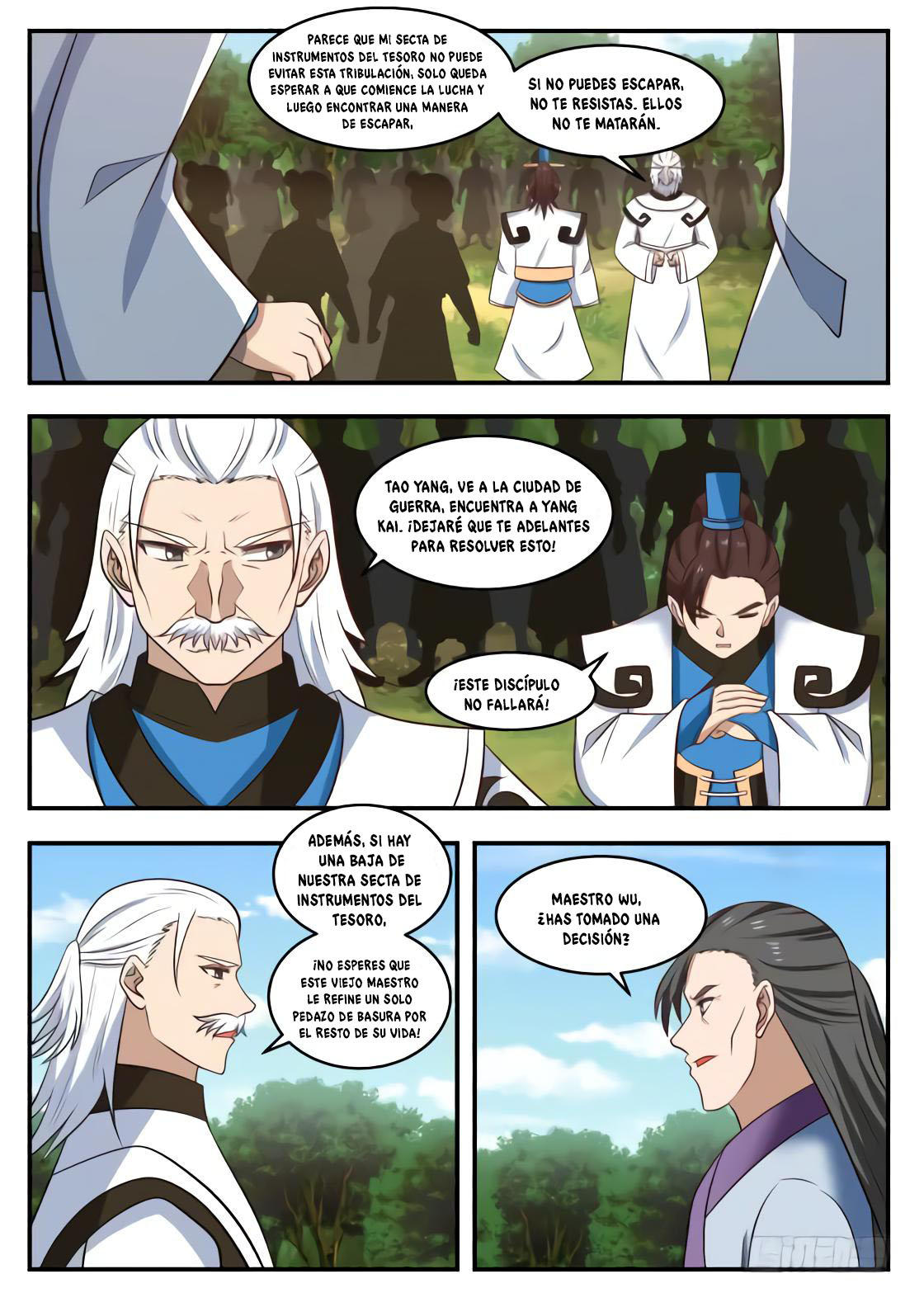 Martial Peak Capitulo 422 página 9