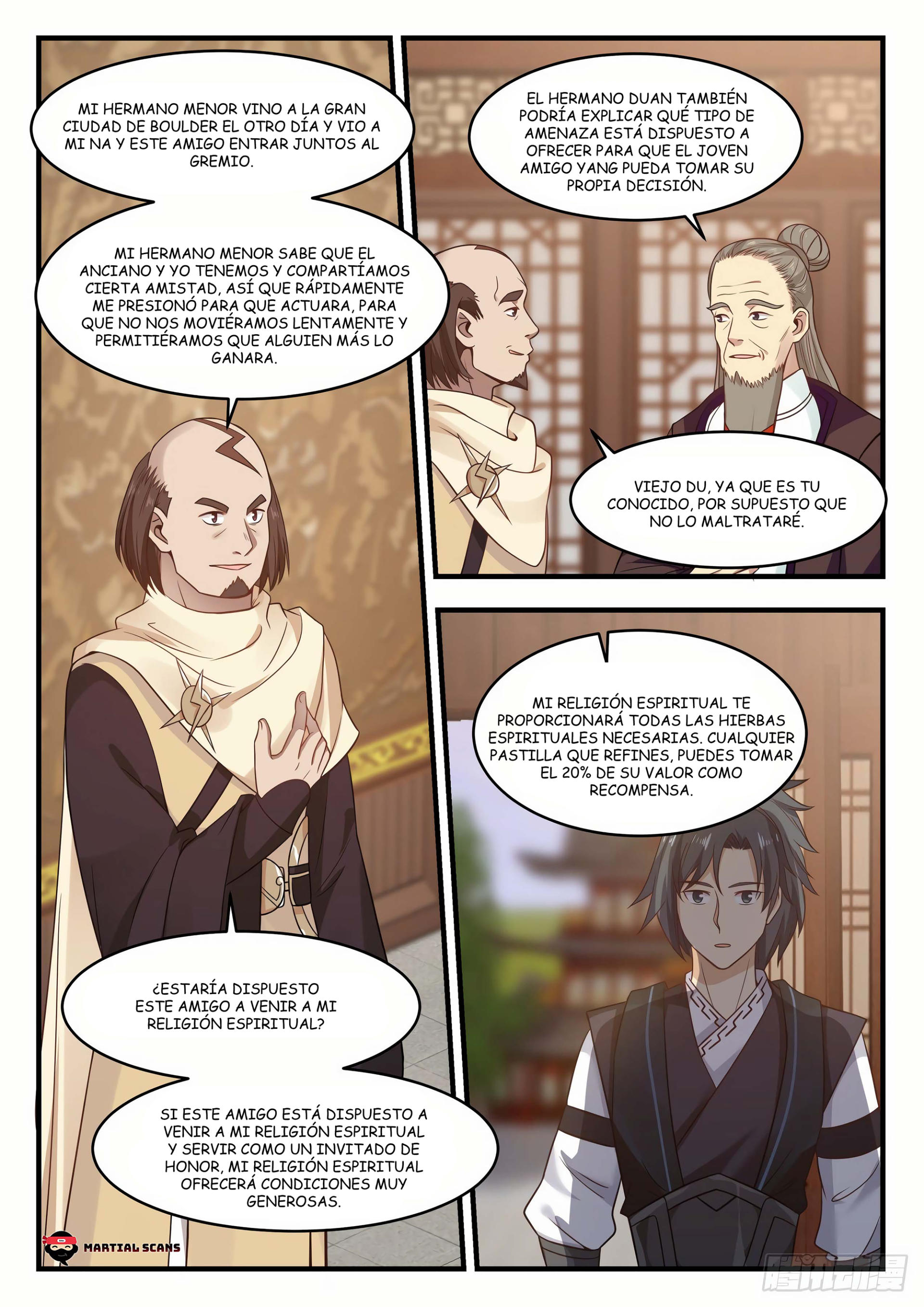 Martial Peak Capitulo 644 página 3