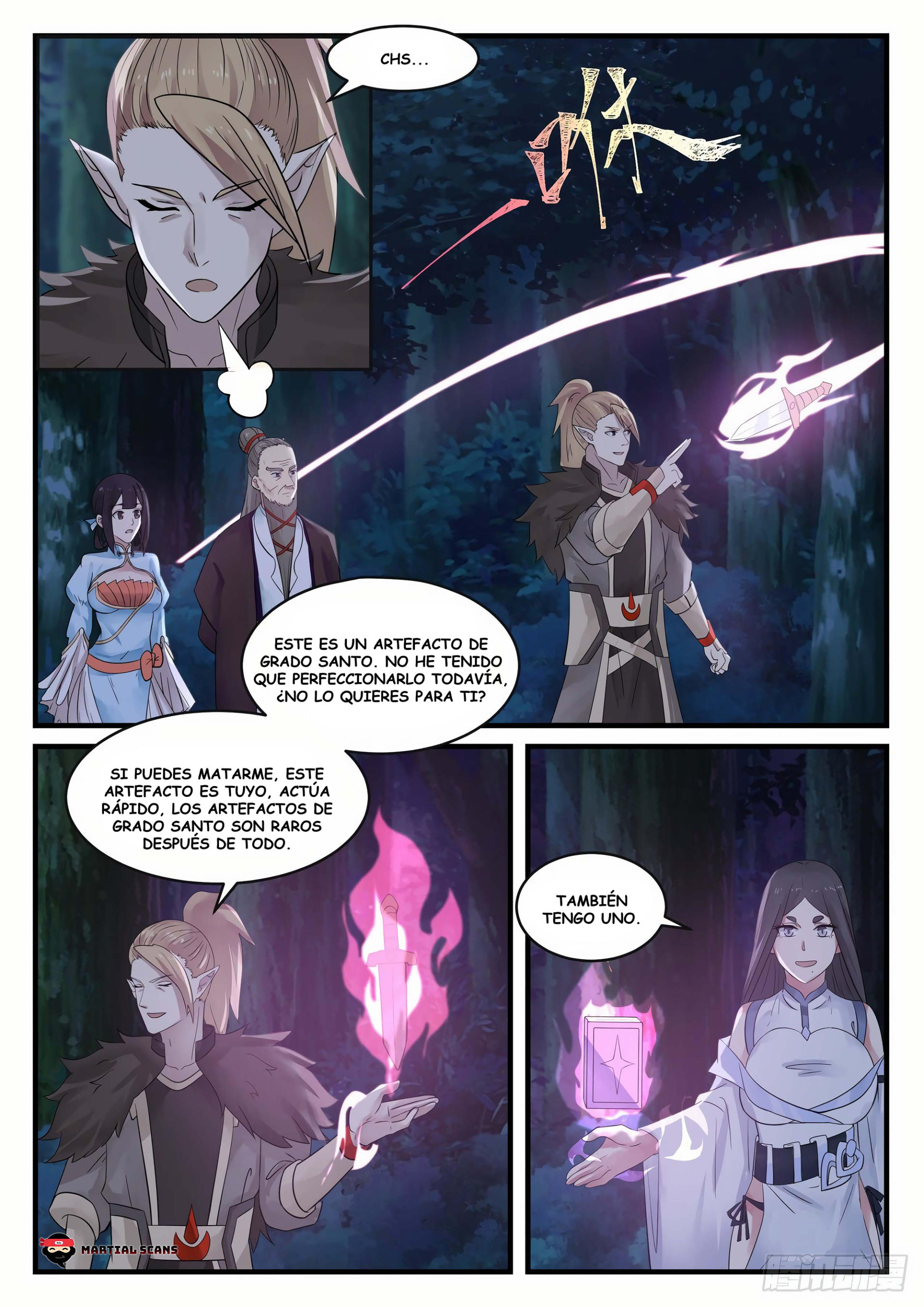 Martial Peak Capitulo 666 página 4