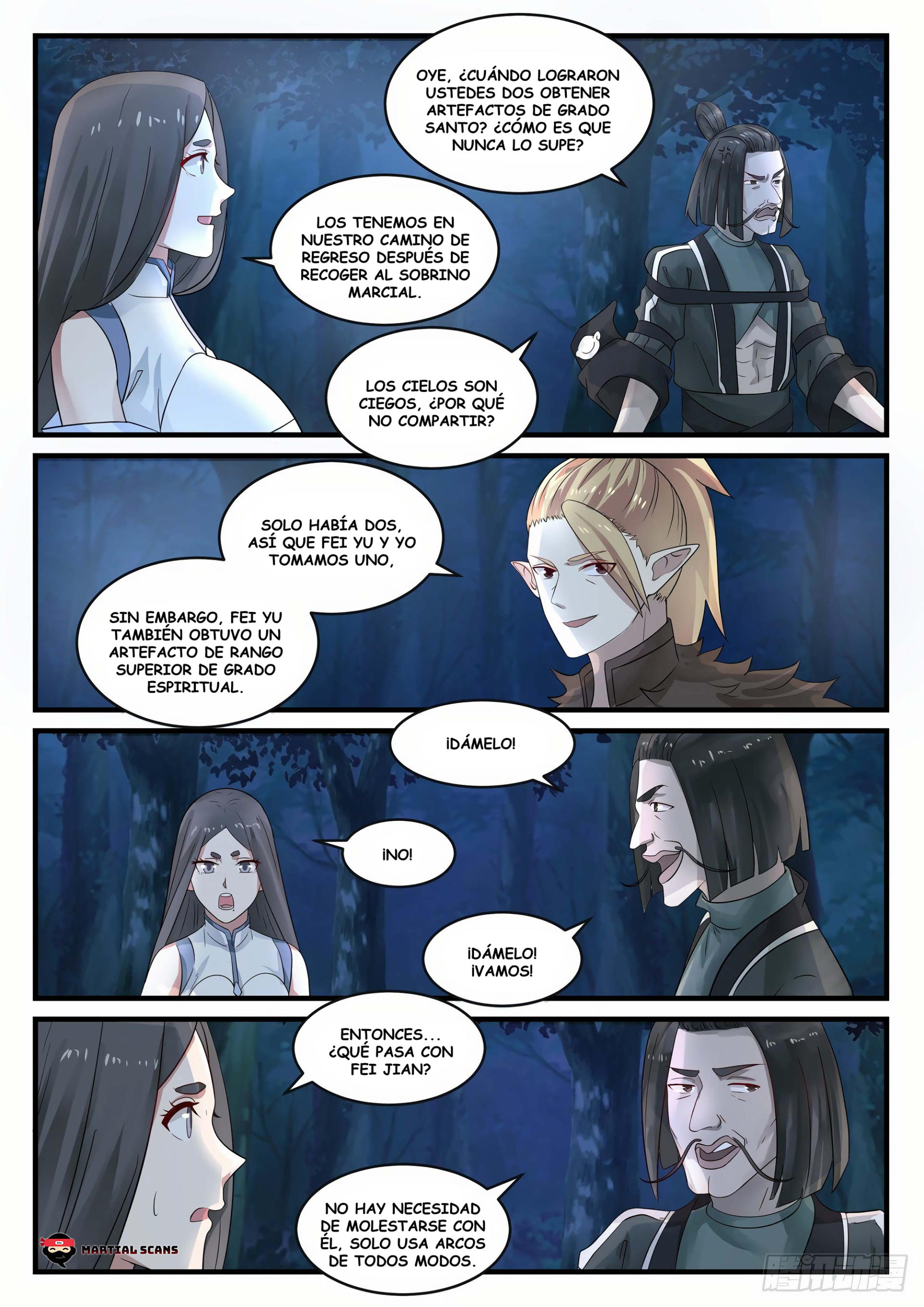 Martial Peak Capitulo 666 página 5