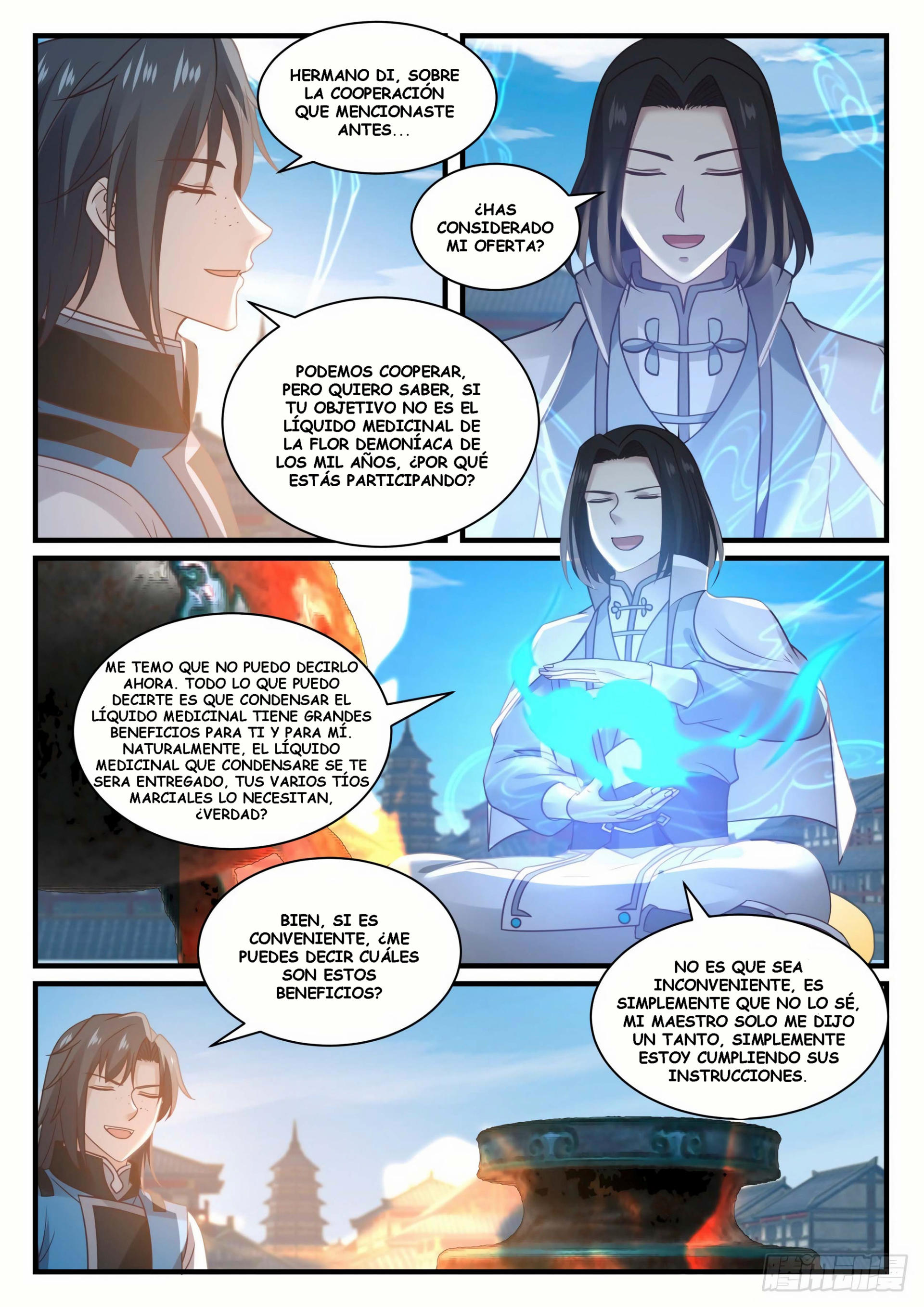 Martial Peak Capitulo 676 página 10