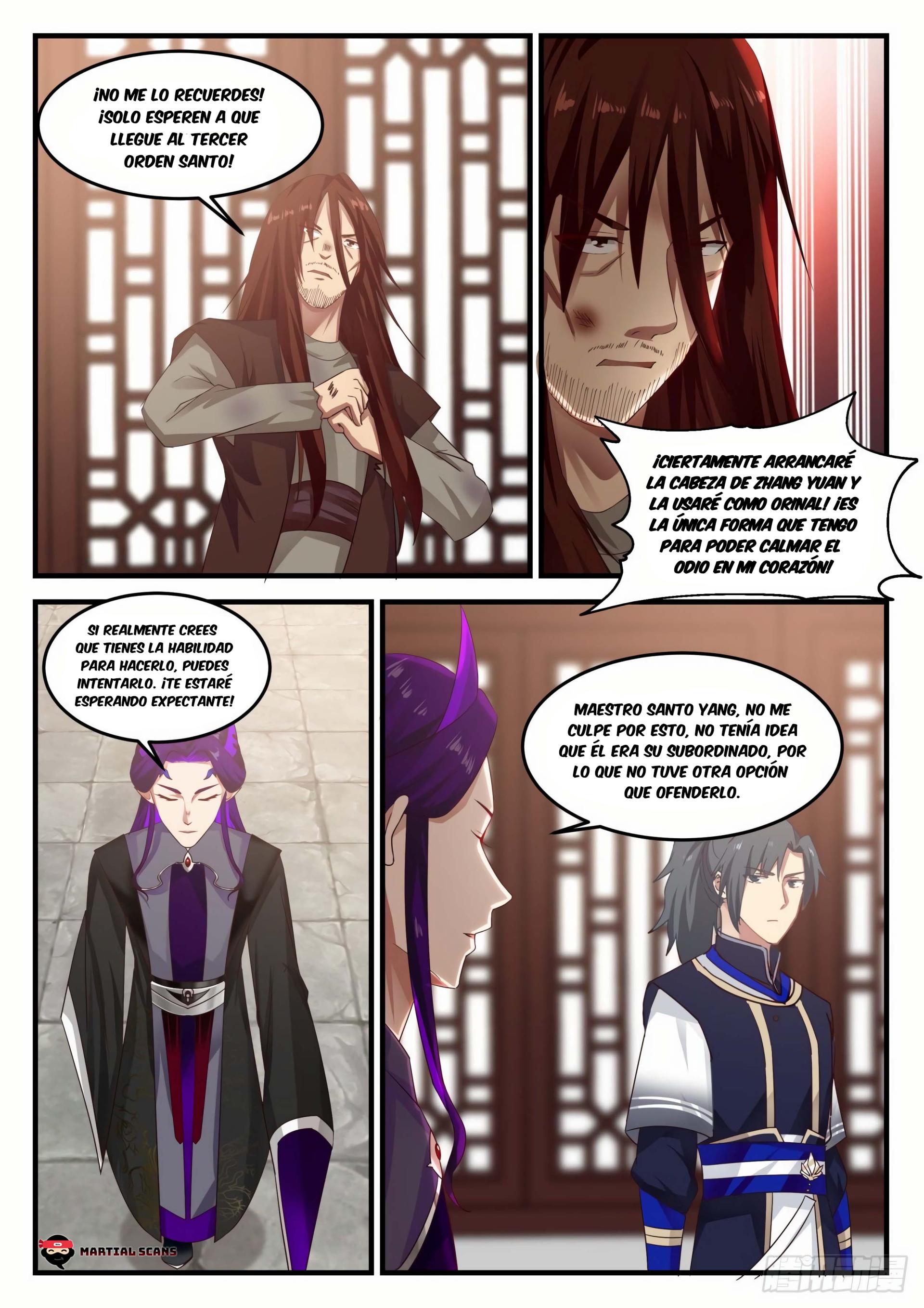 Martial Peak Capitulo 822 página 10