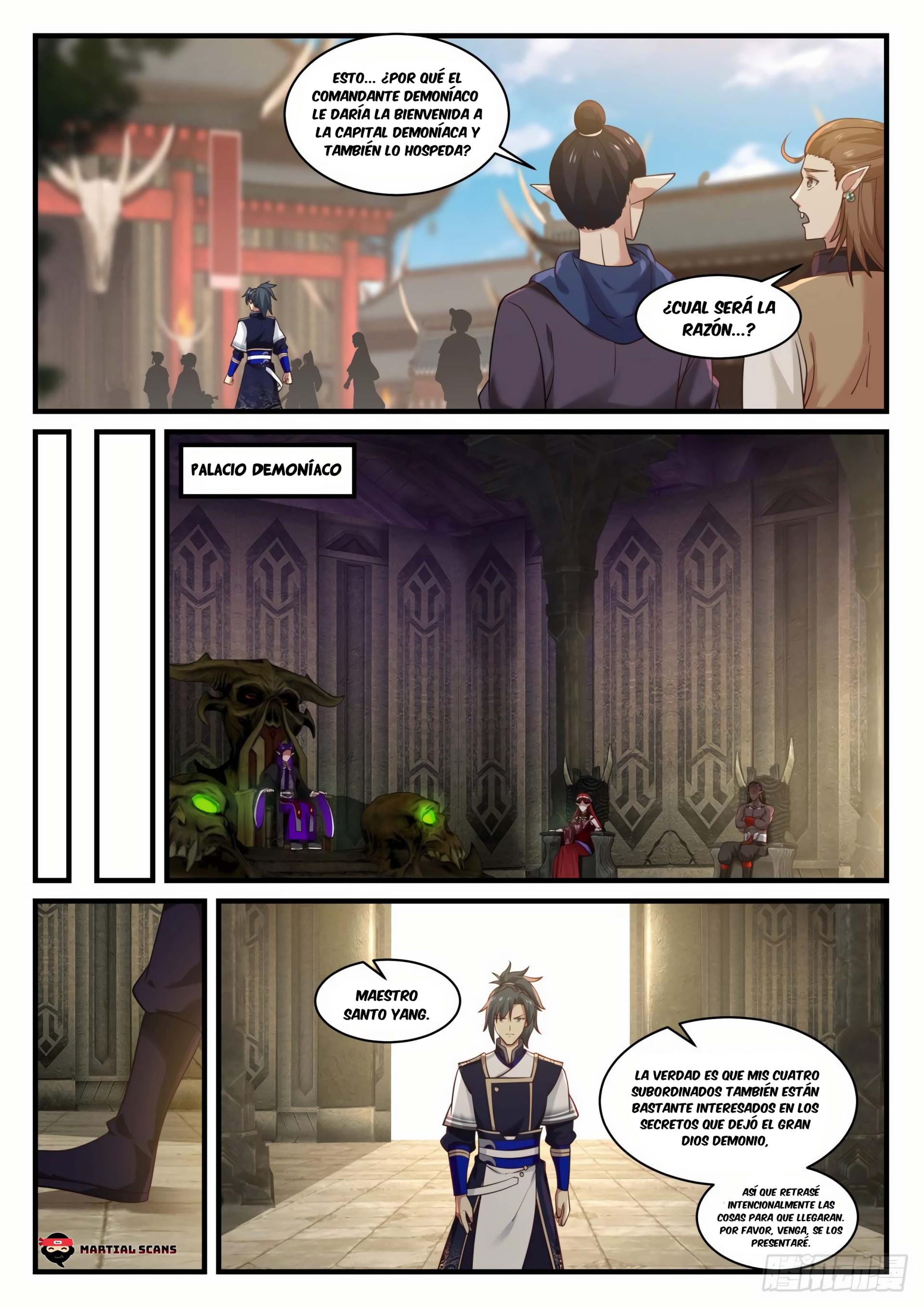 Martial Peak Capitulo 823 página 8