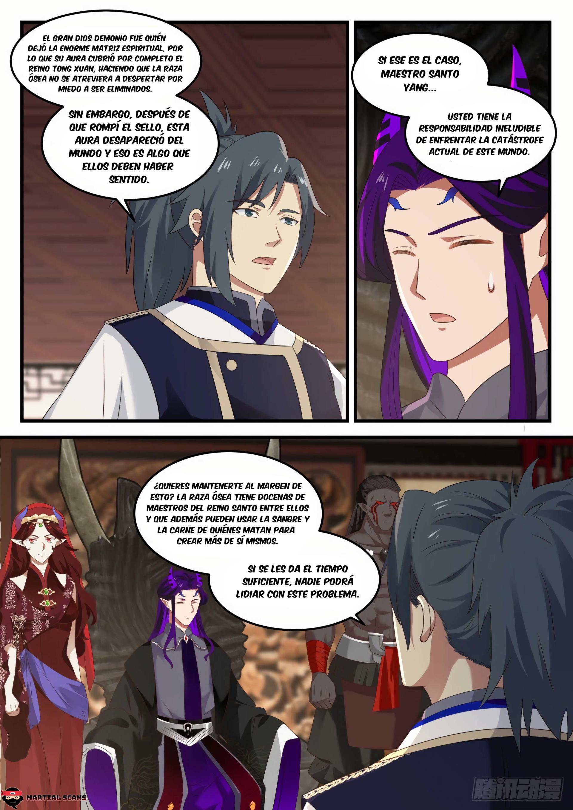 Martial Peak Capitulo 827 página 10
