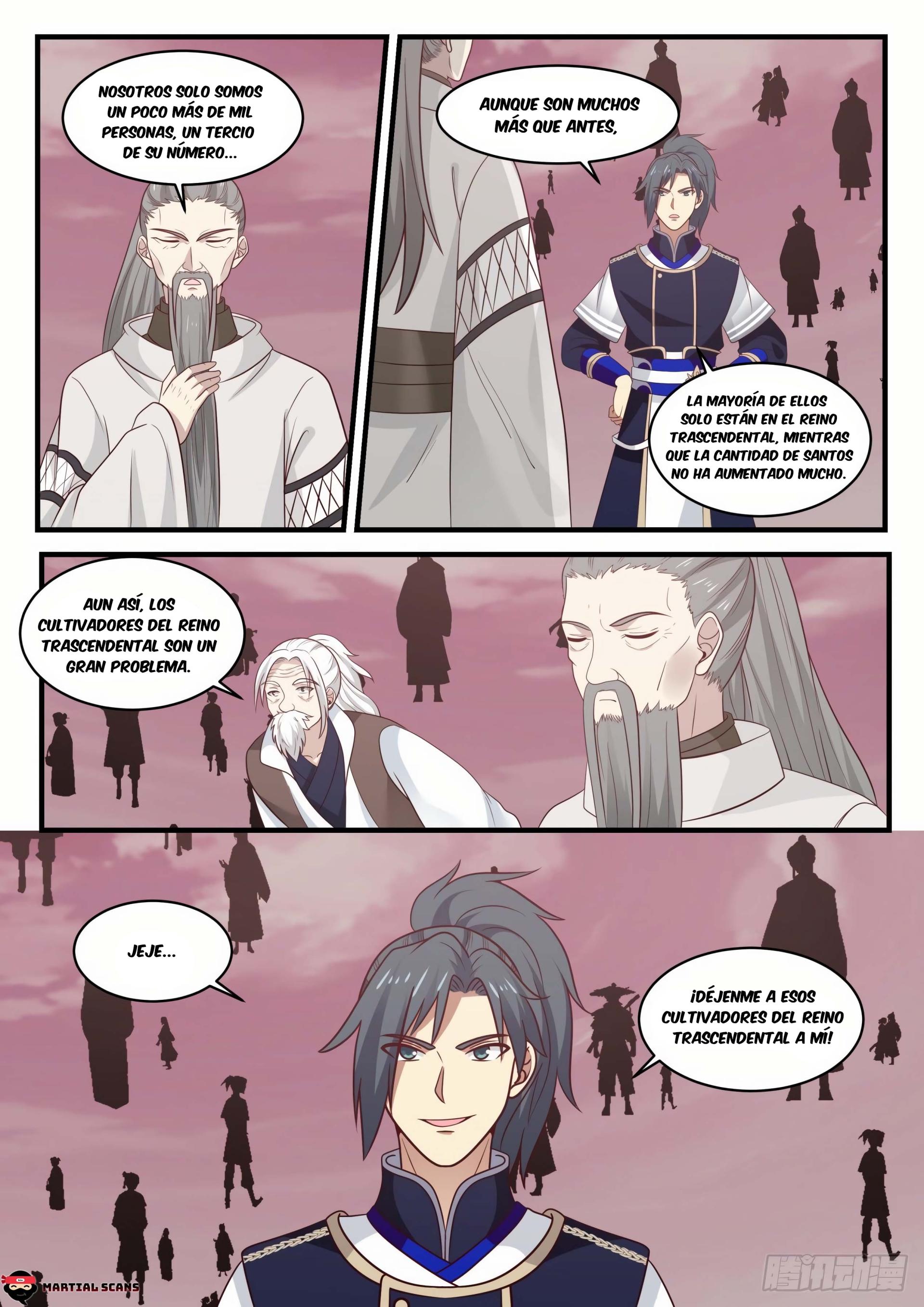 Martial Peak Capitulo 832 página 3