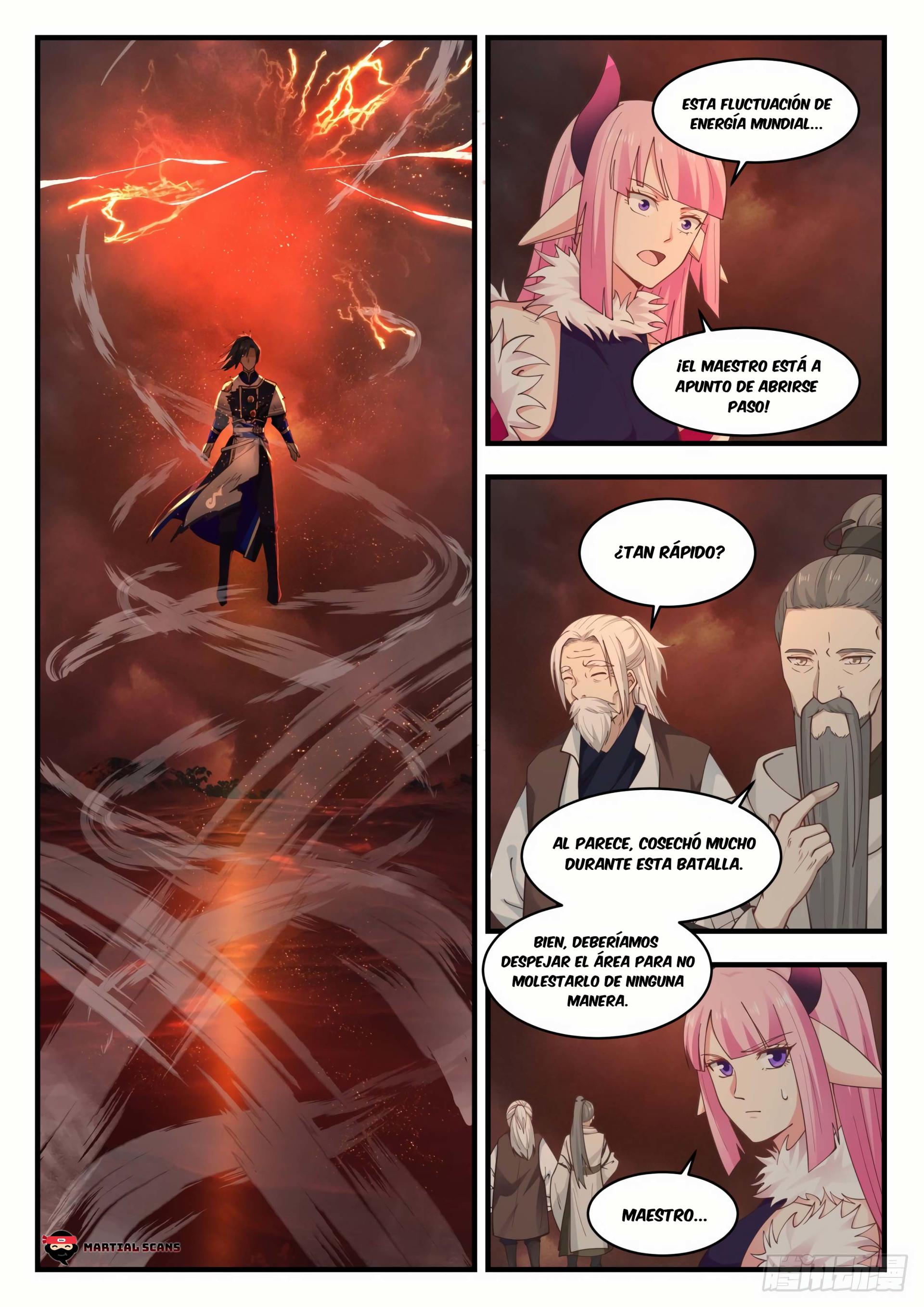 Martial Peak Capitulo 837 página 10