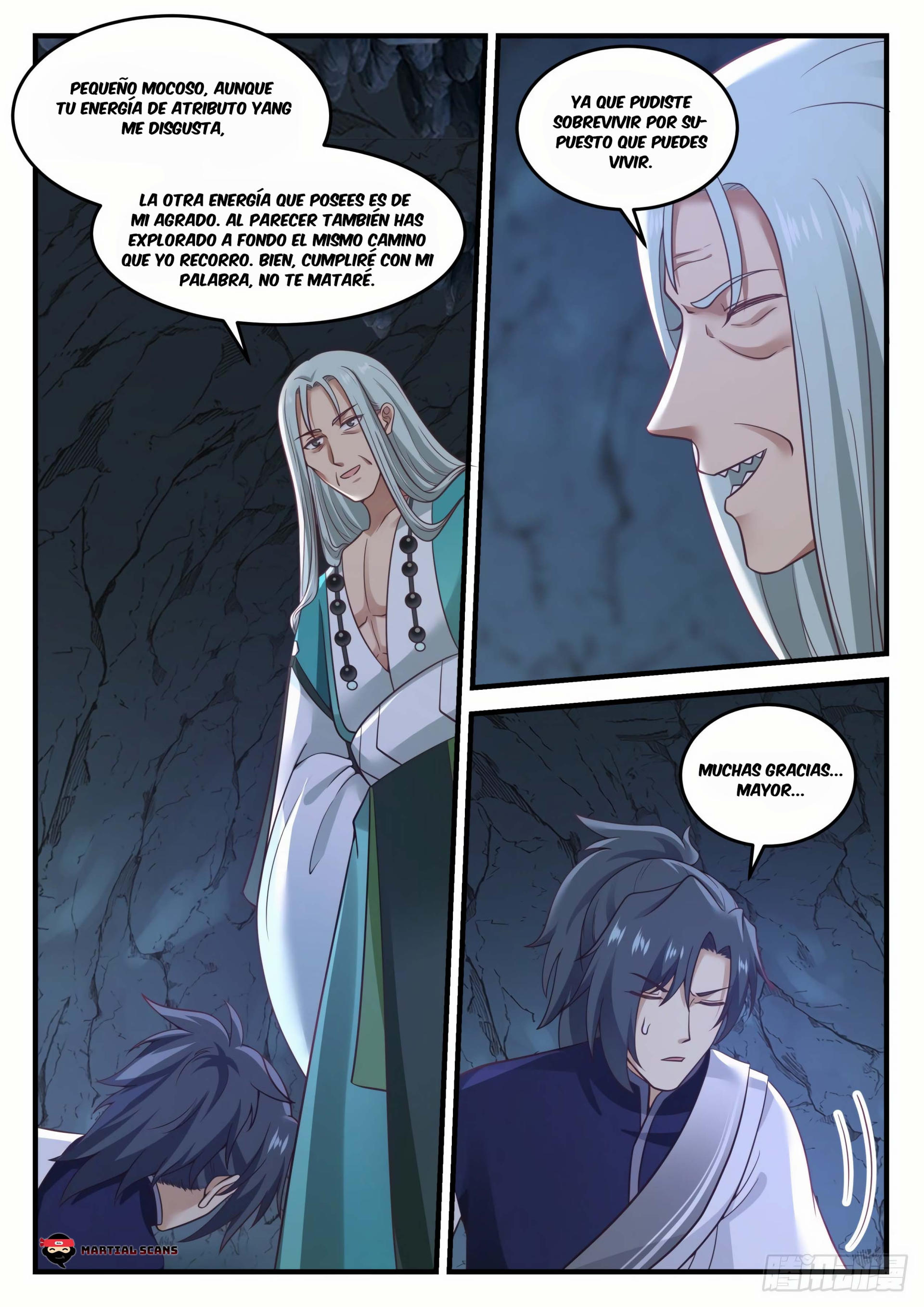 Martial Peak Capitulo 870 página 3