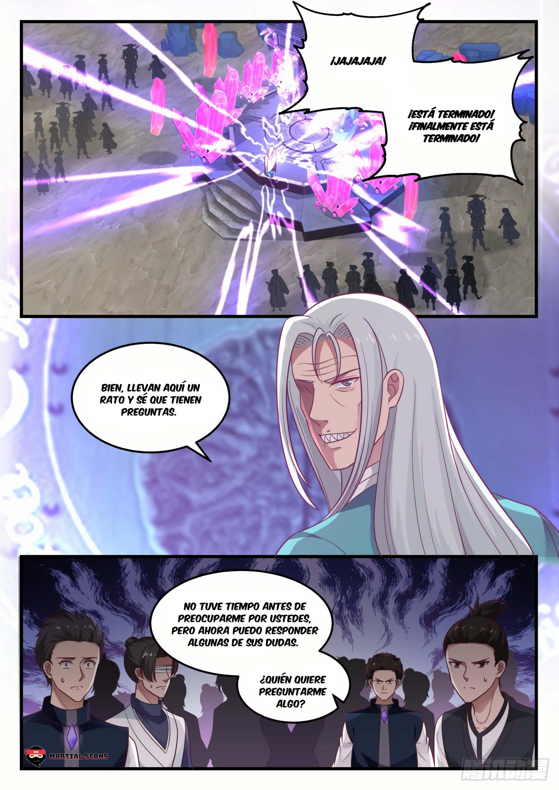 Martial Peak Capitulo 871 página 9