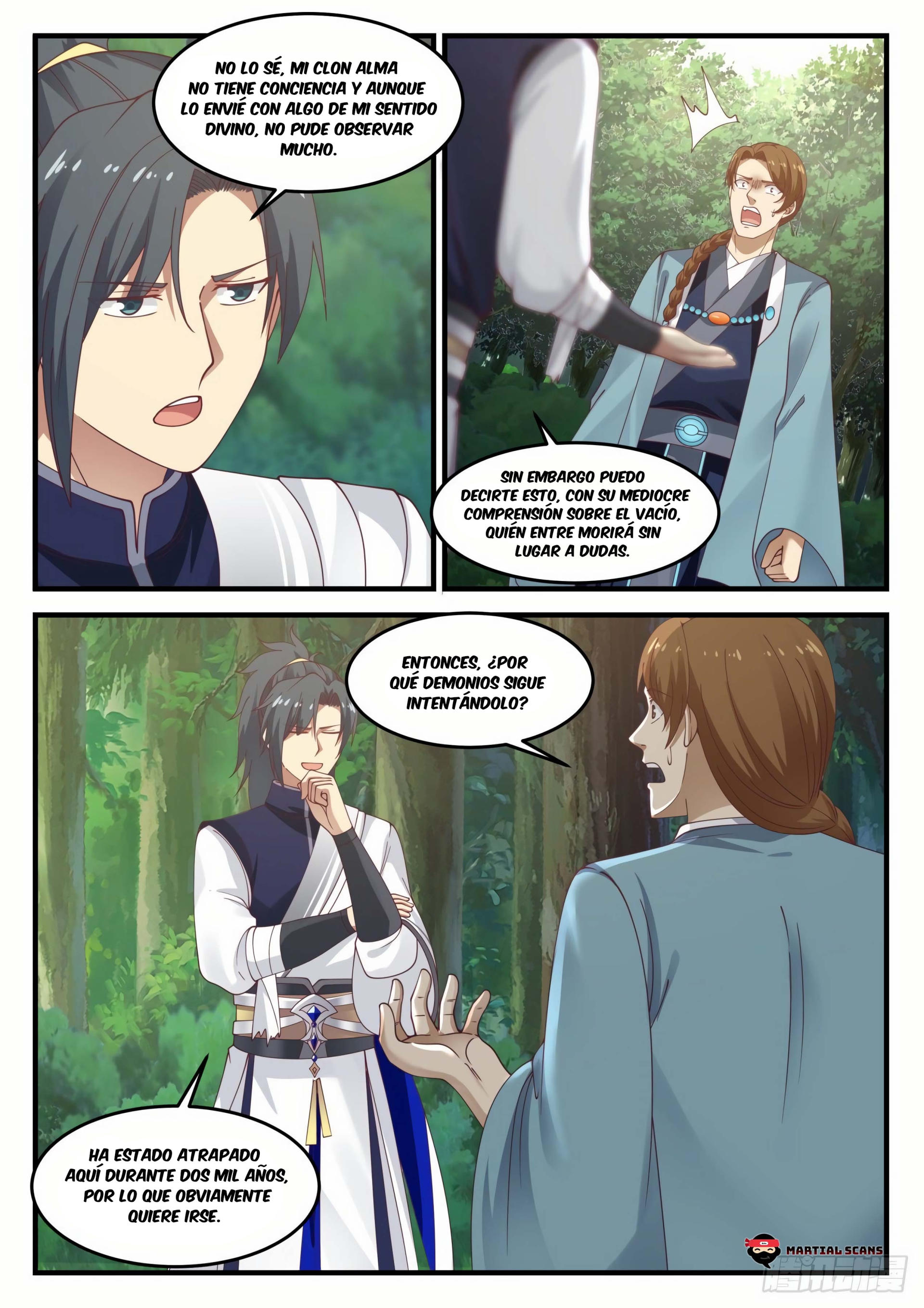 Martial Peak Capitulo 874 página 10