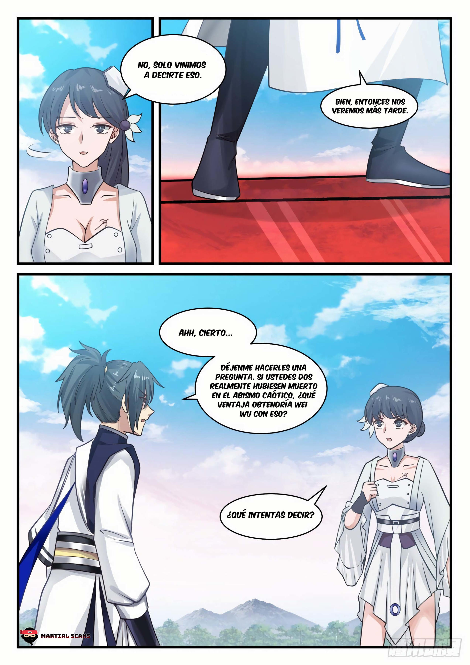 Martial Peak Capitulo 875 página 9