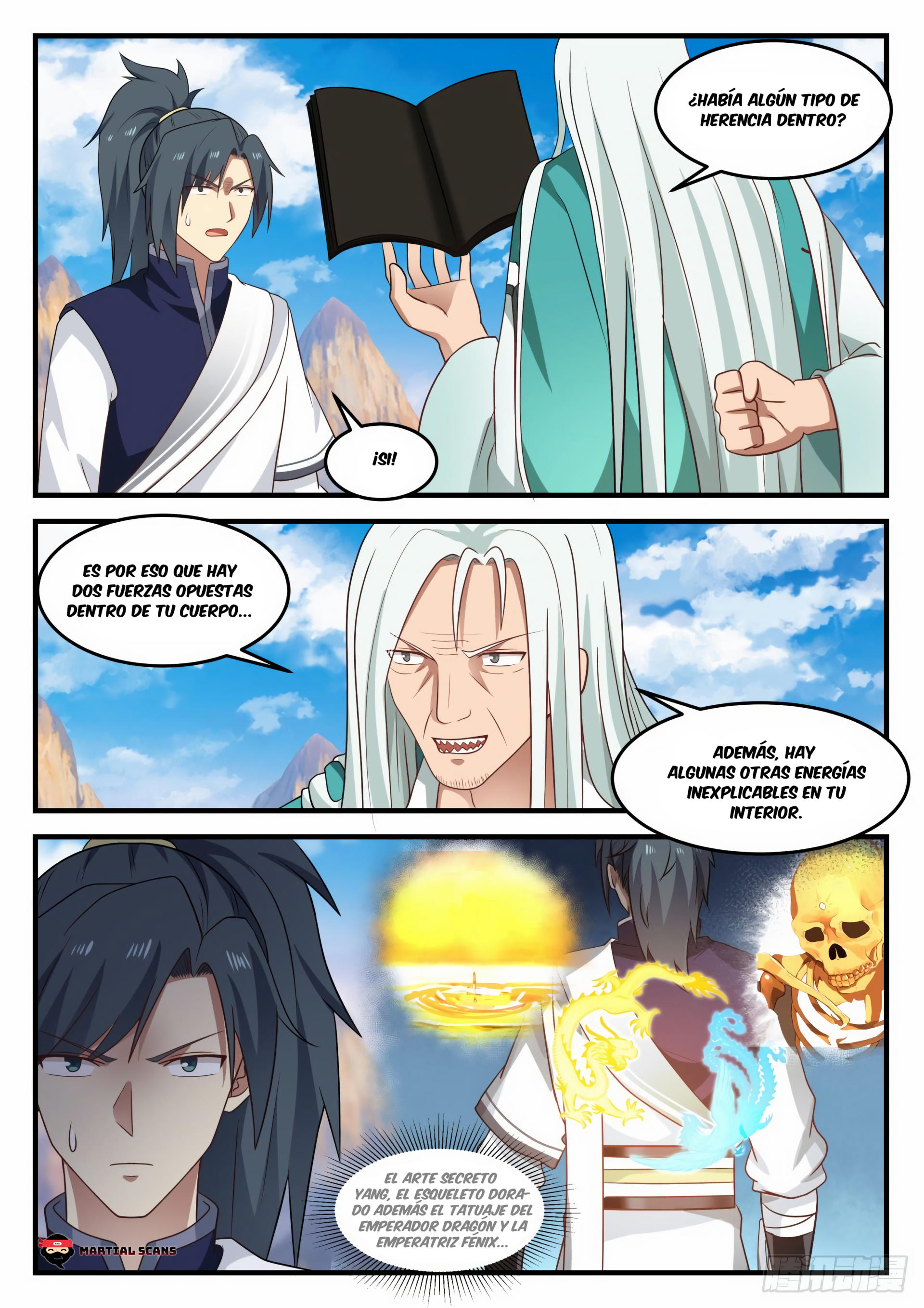 Martial Peak Capitulo 884 página 3