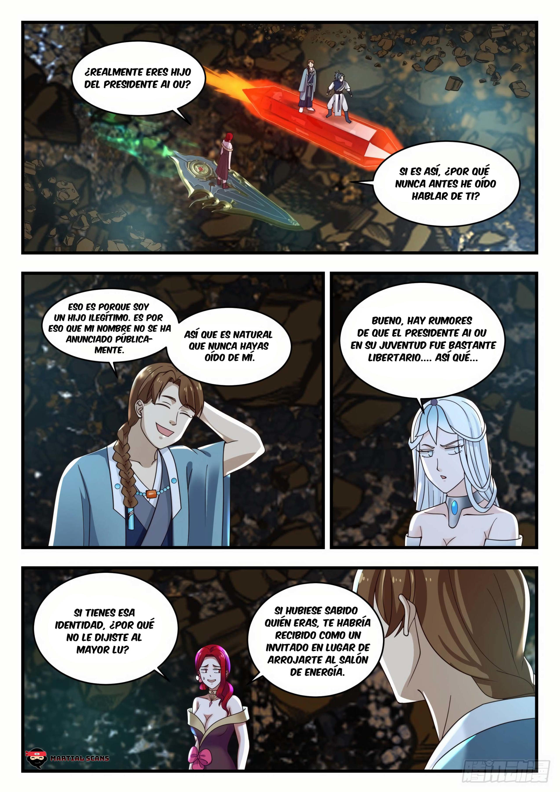 Martial Peak Capitulo 901 página 4