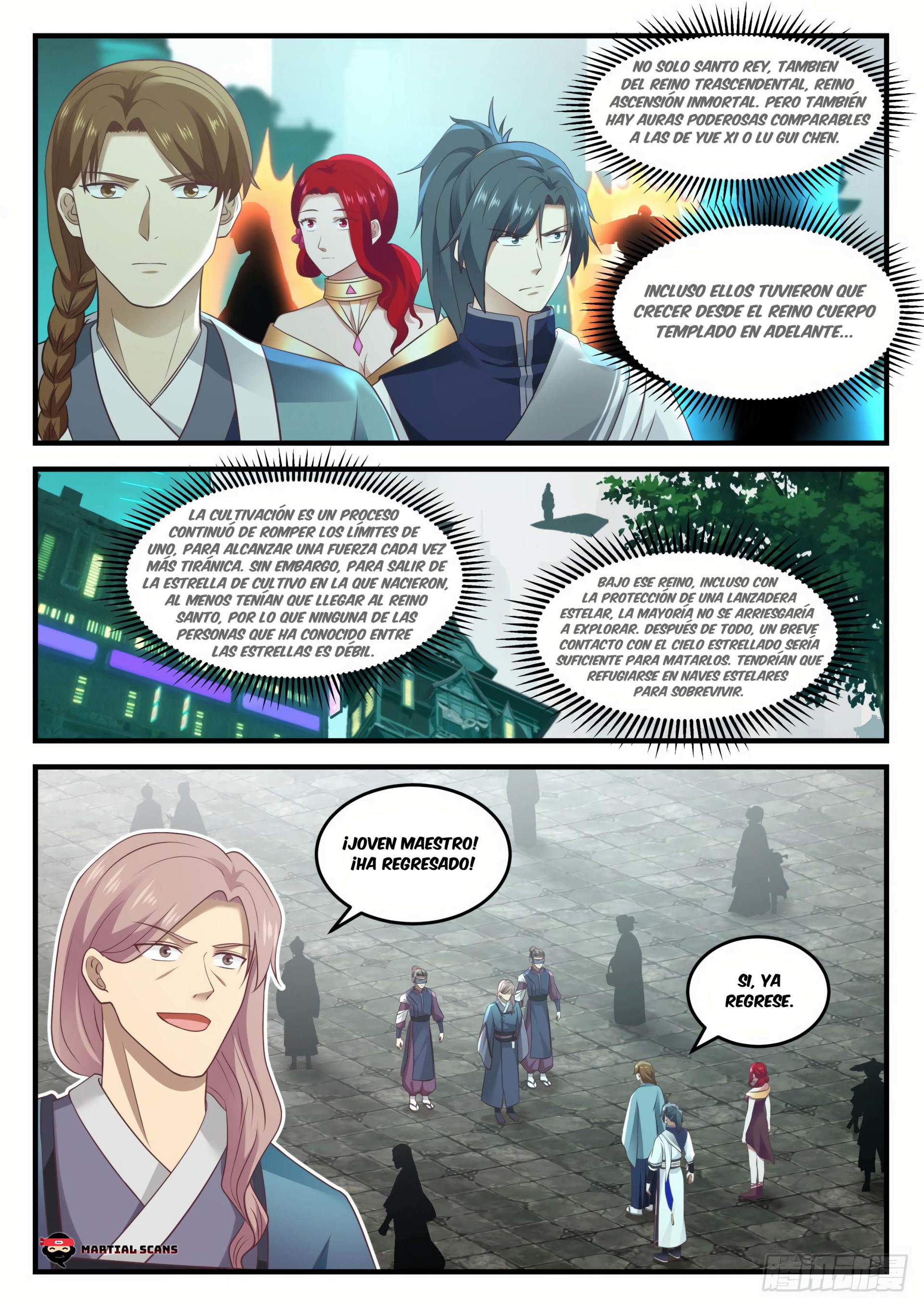 Martial Peak Capitulo 903 página 3