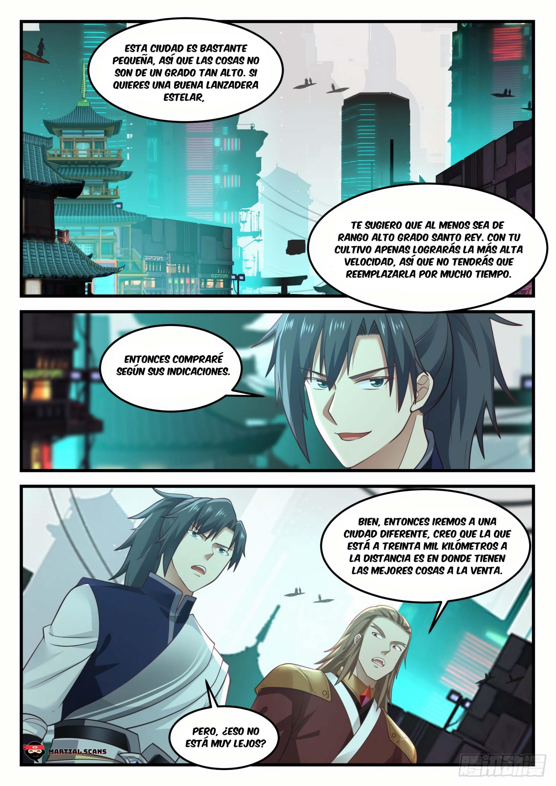 Martial Peak Capitulo 906 página 3