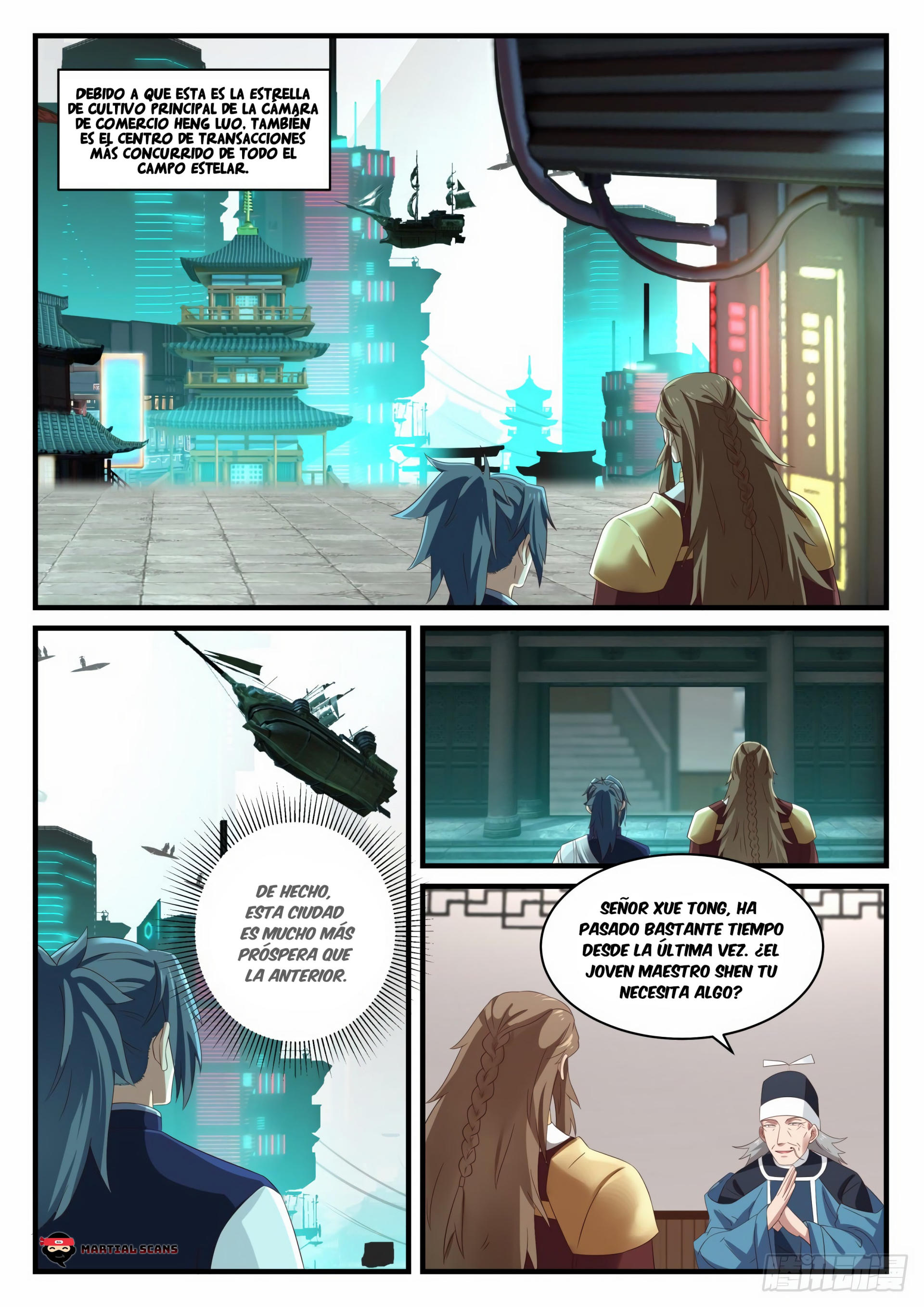 Martial Peak Capitulo 907 página 2