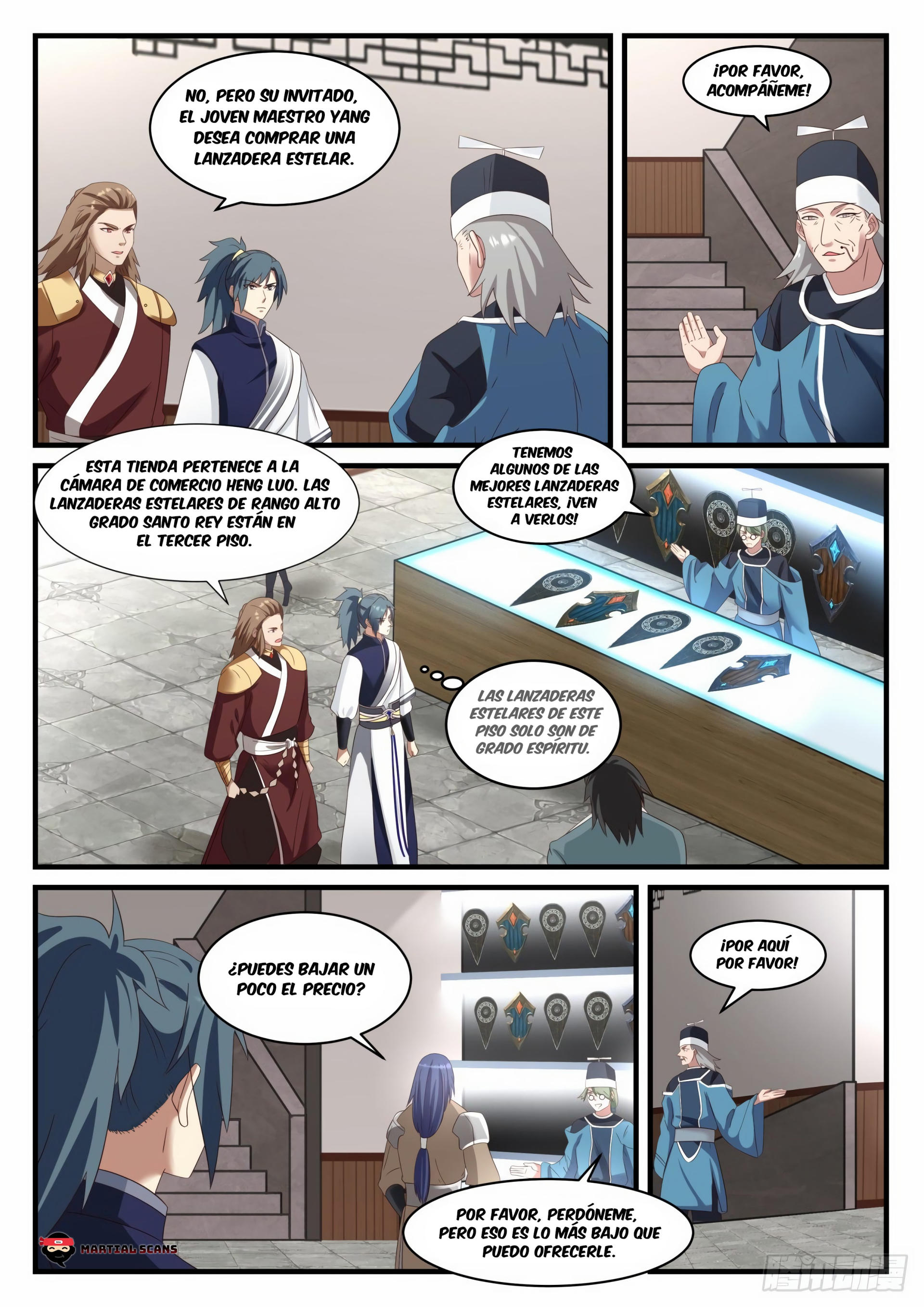 Martial Peak Capitulo 907 página 3