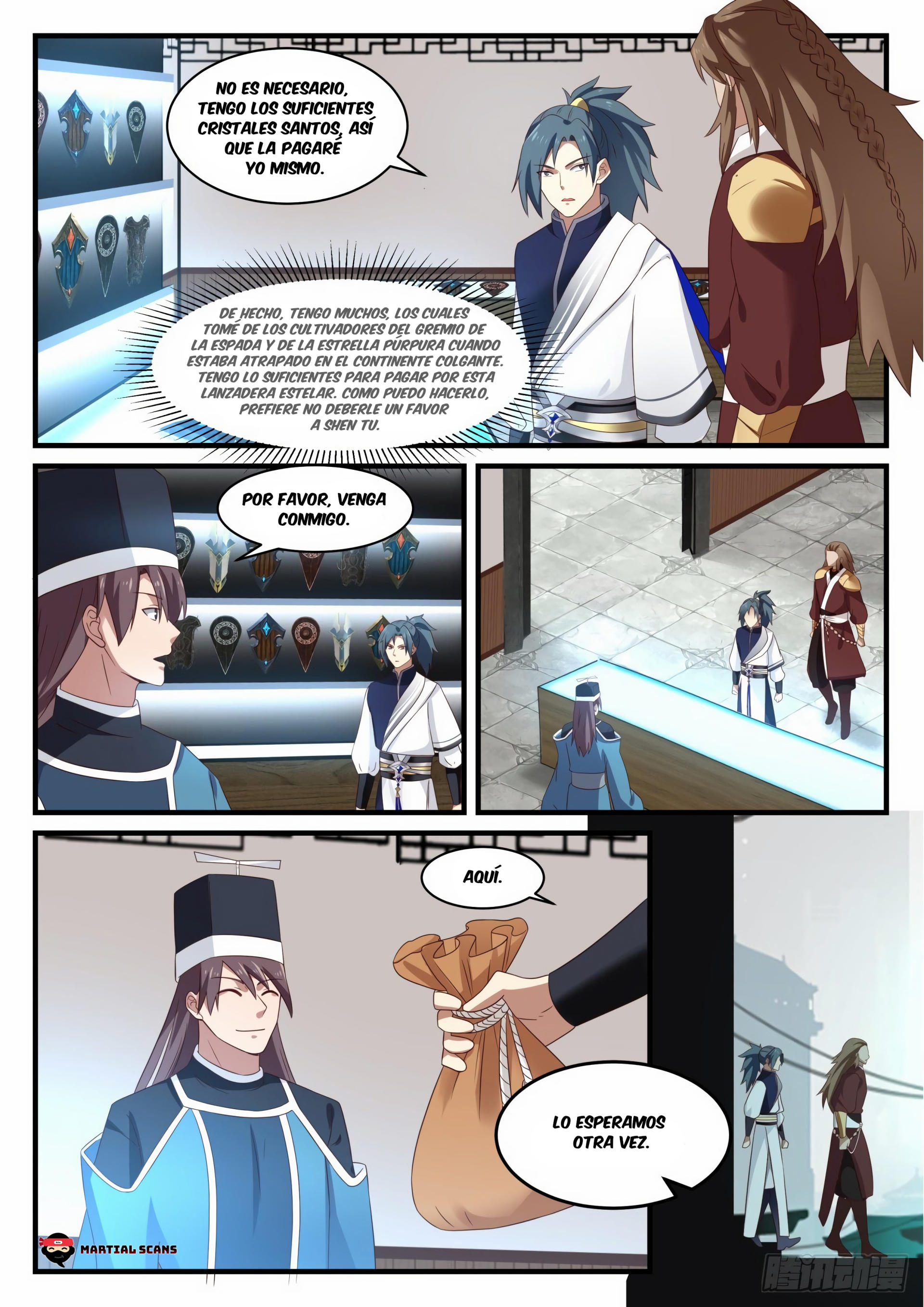 Martial Peak Capitulo 907 página 8