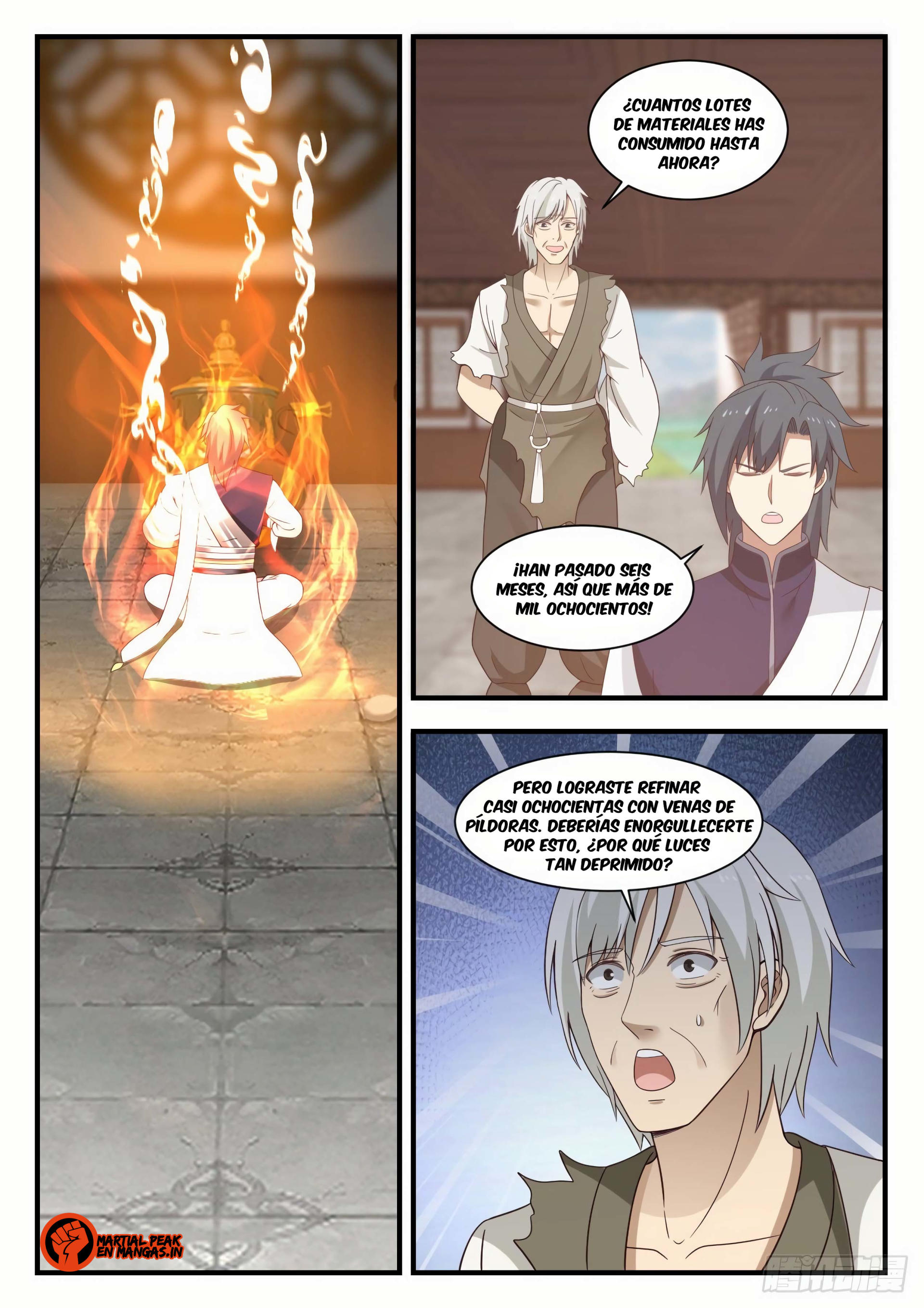 Martial Peak Capitulo 954 página 10