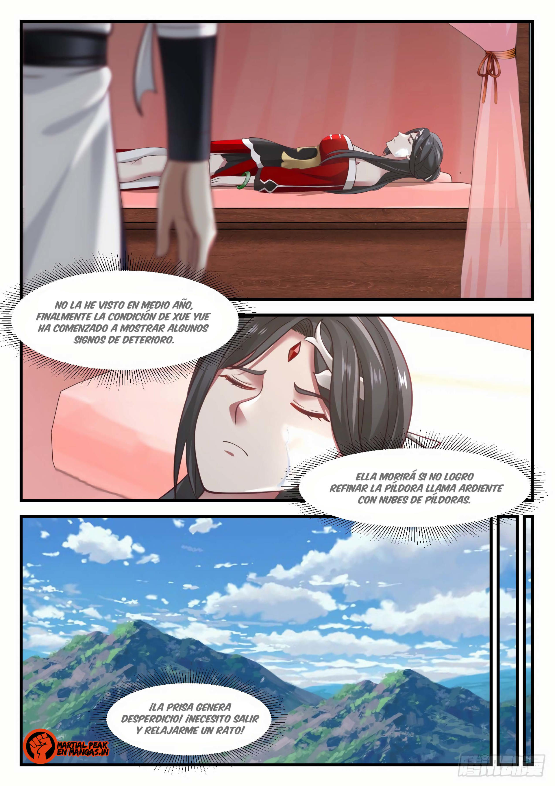 Martial Peak Capitulo 955 página 3