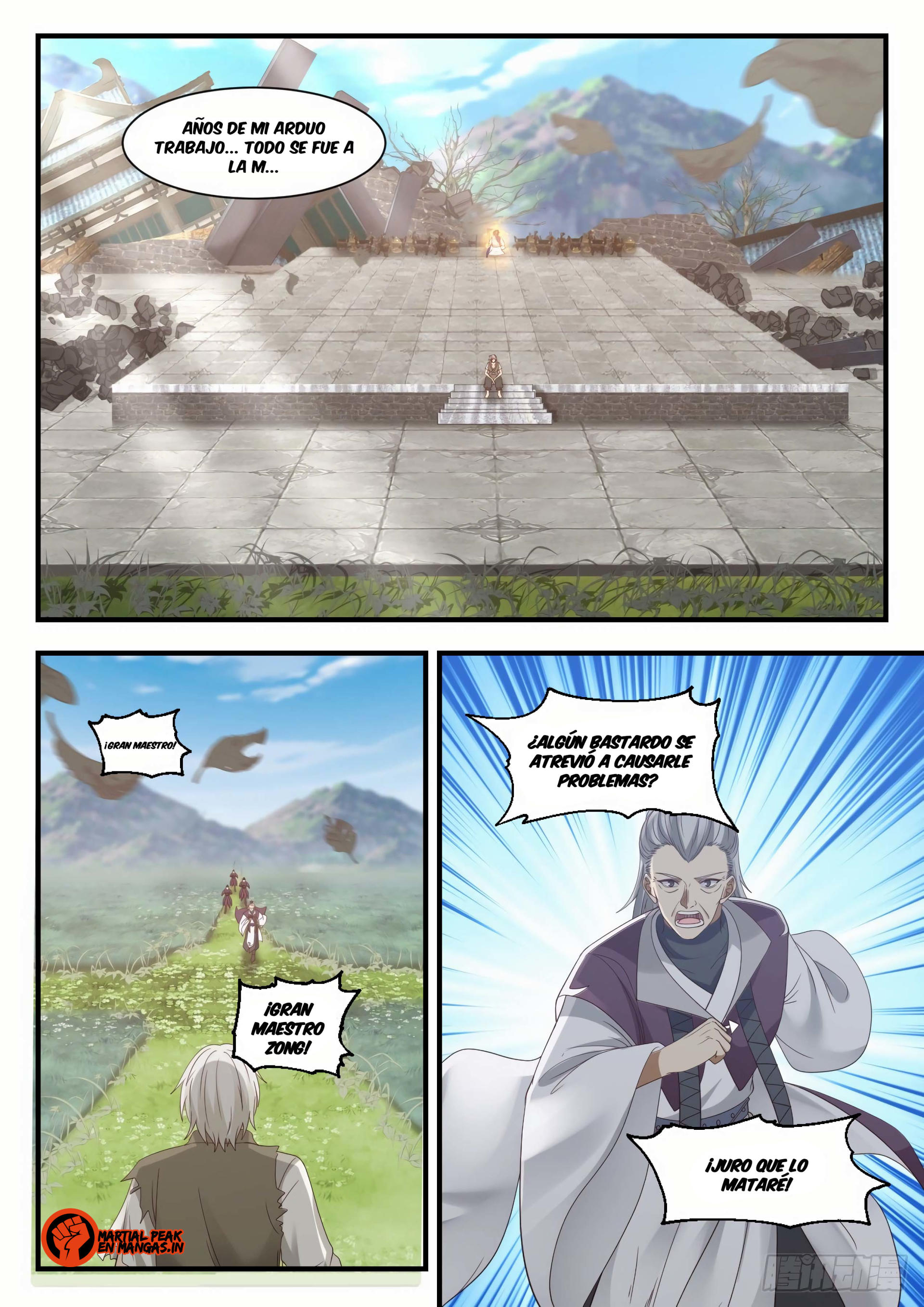 Martial Peak Capitulo 957 página 10