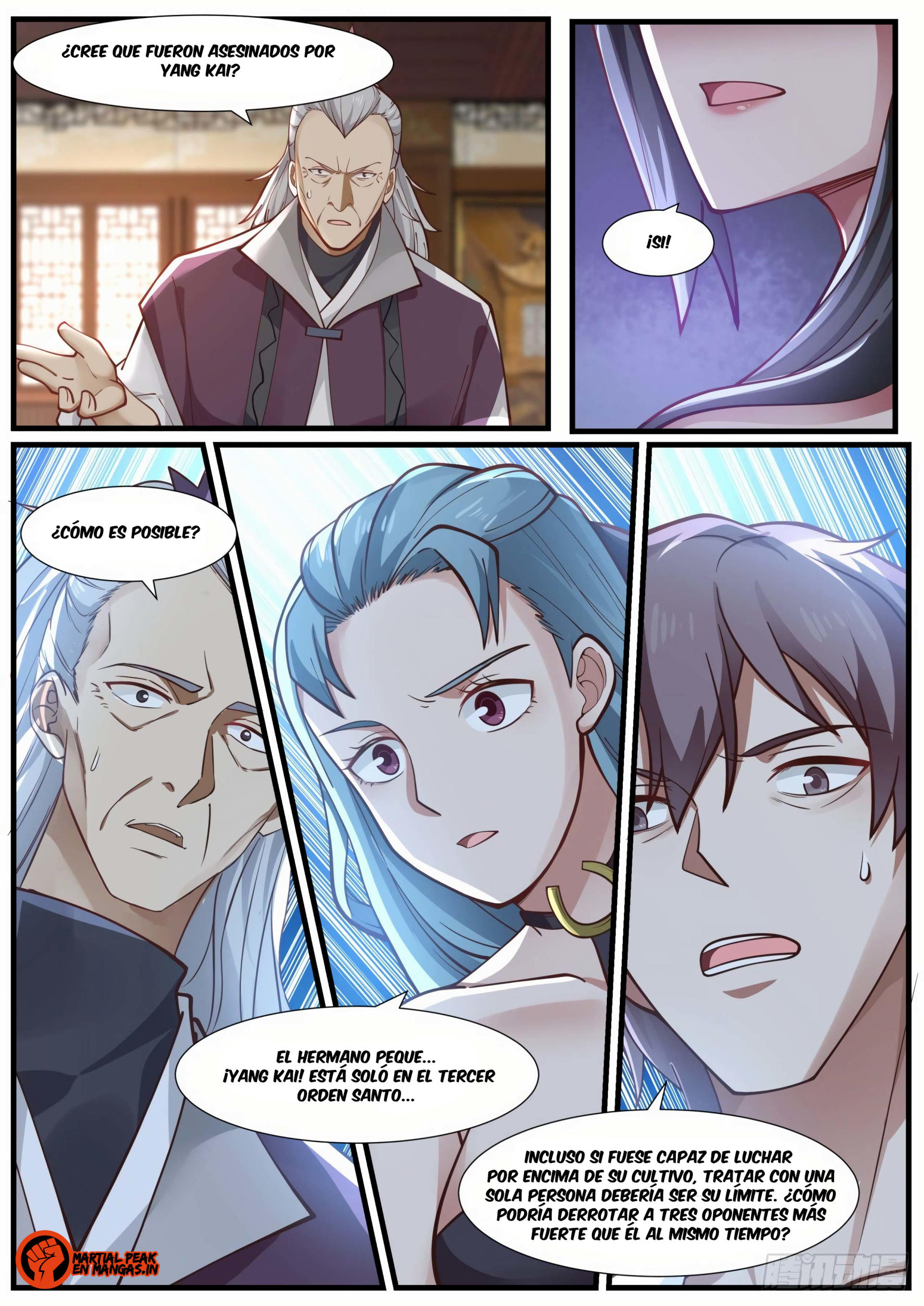 Martial Peak Capitulo 968 página 5