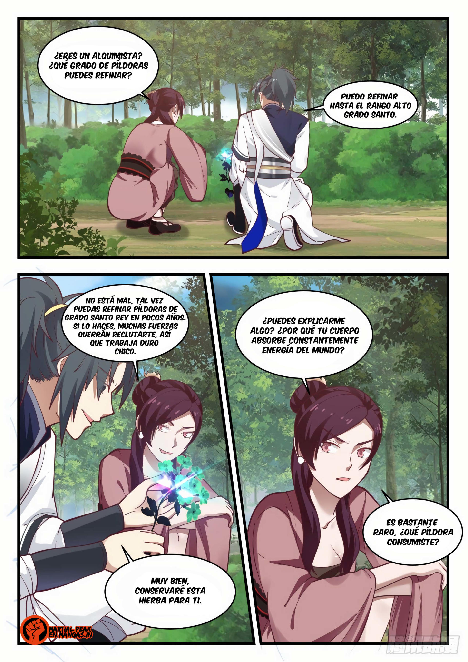 Martial Peak Capitulo 971 página 12