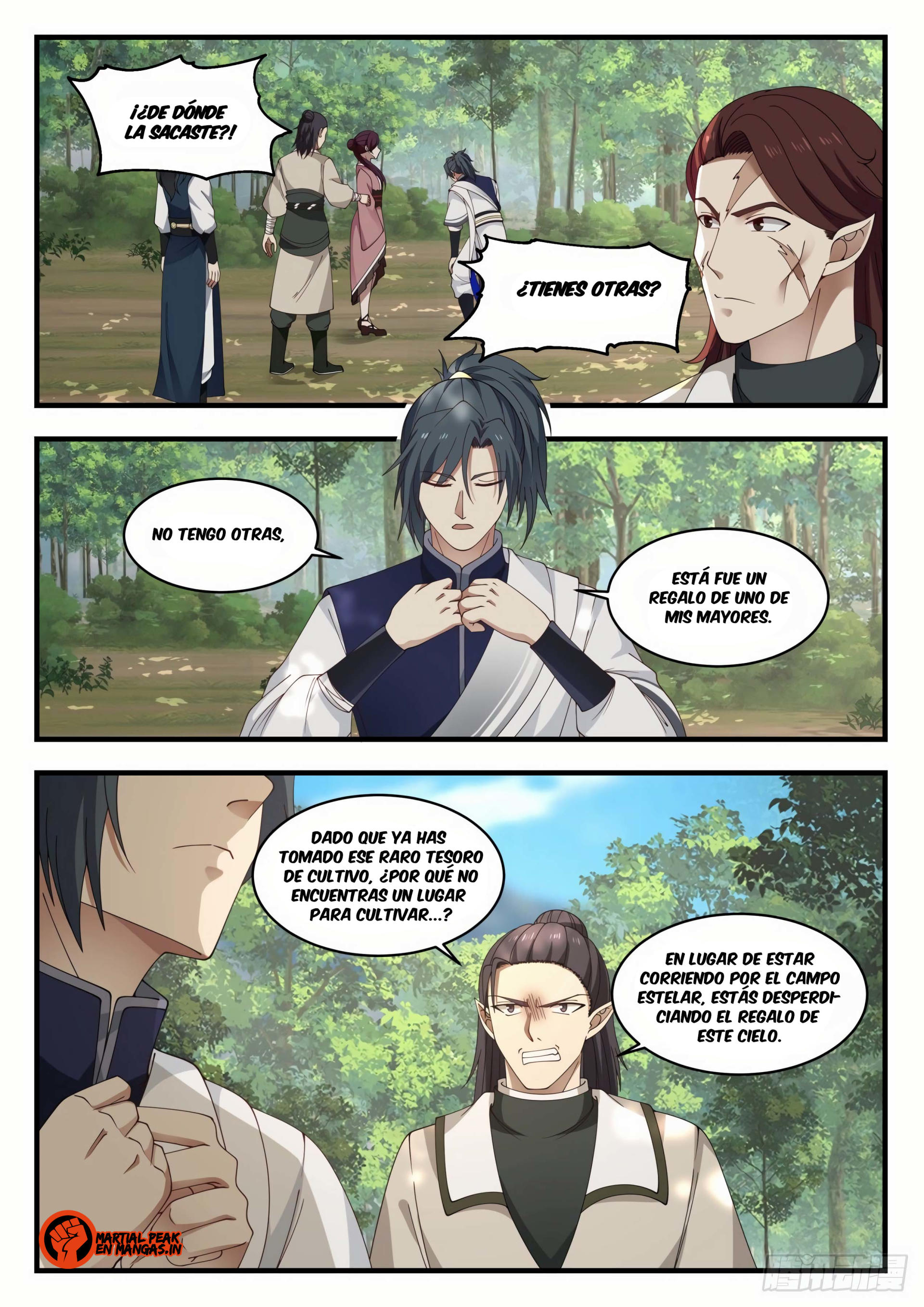 Martial Peak Capitulo 972 página 3