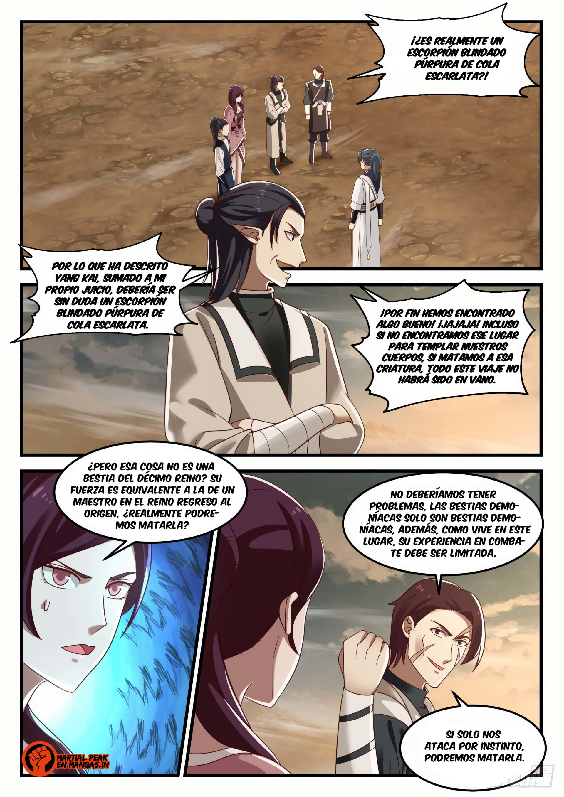 Martial Peak Capitulo 974 página 2