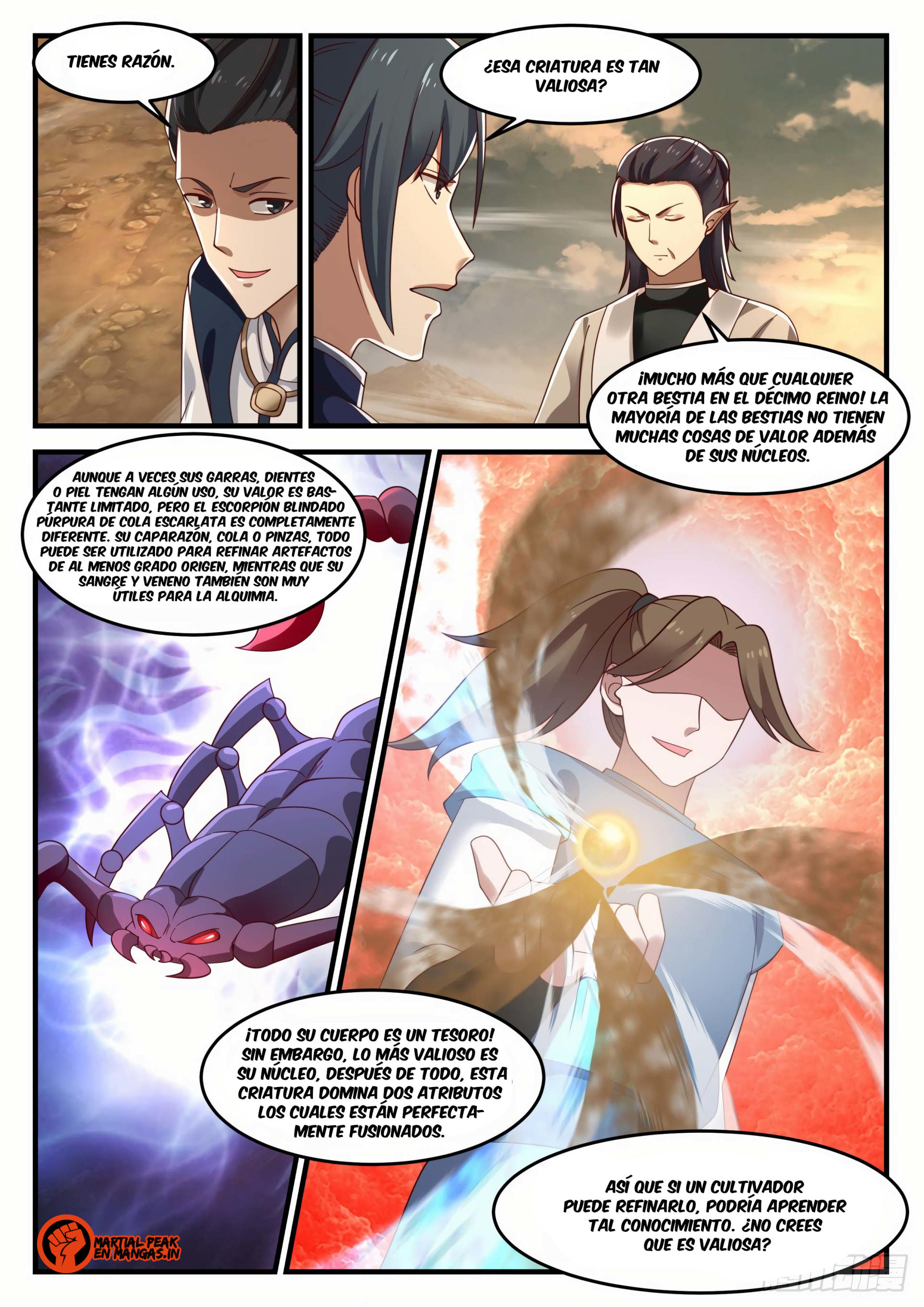 Martial Peak Capitulo 974 página 3