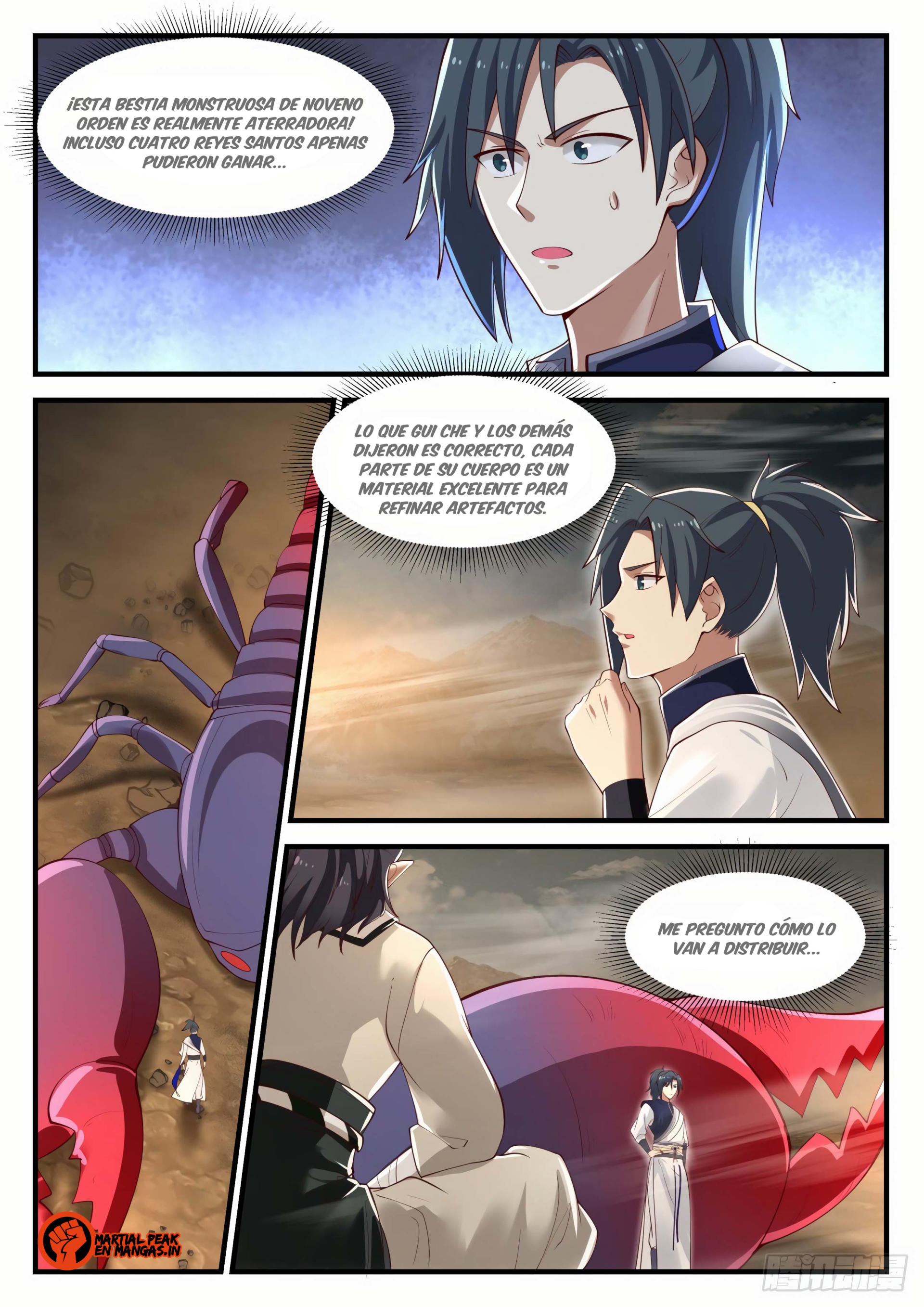 Martial Peak Capitulo 974 página 9