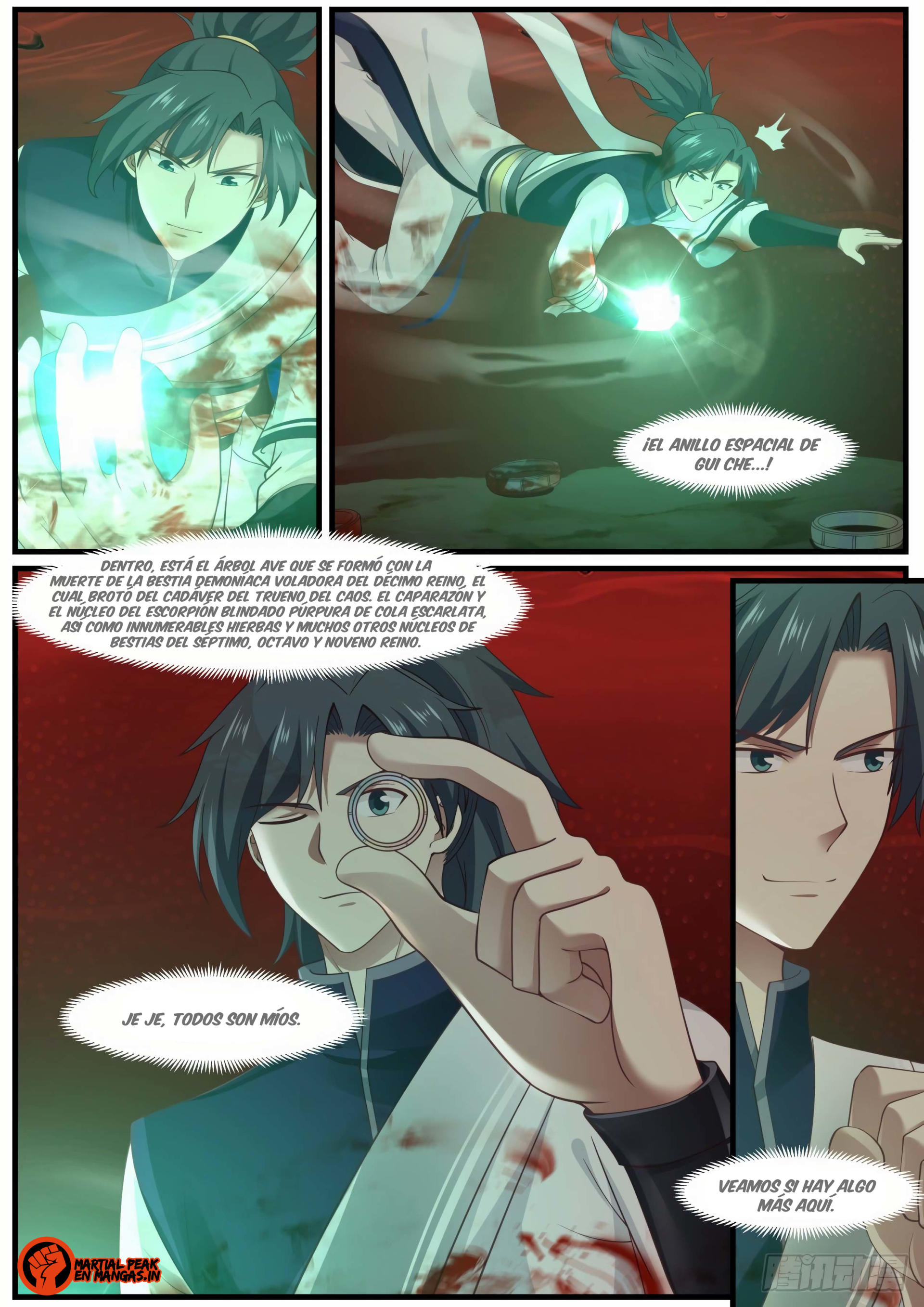 Martial Peak Capitulo 978 página 7