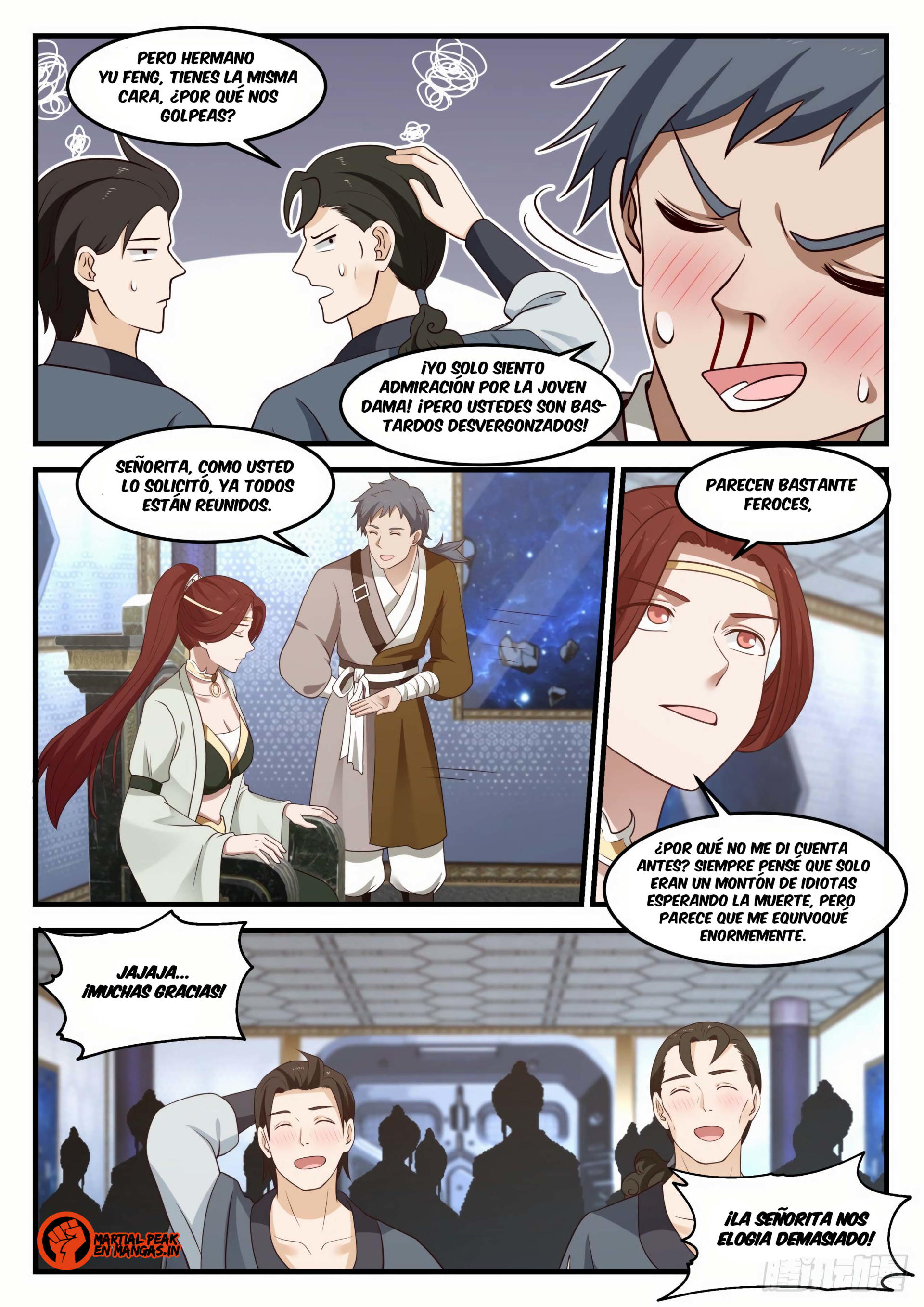 Martial Peak Capitulo 984 página 10