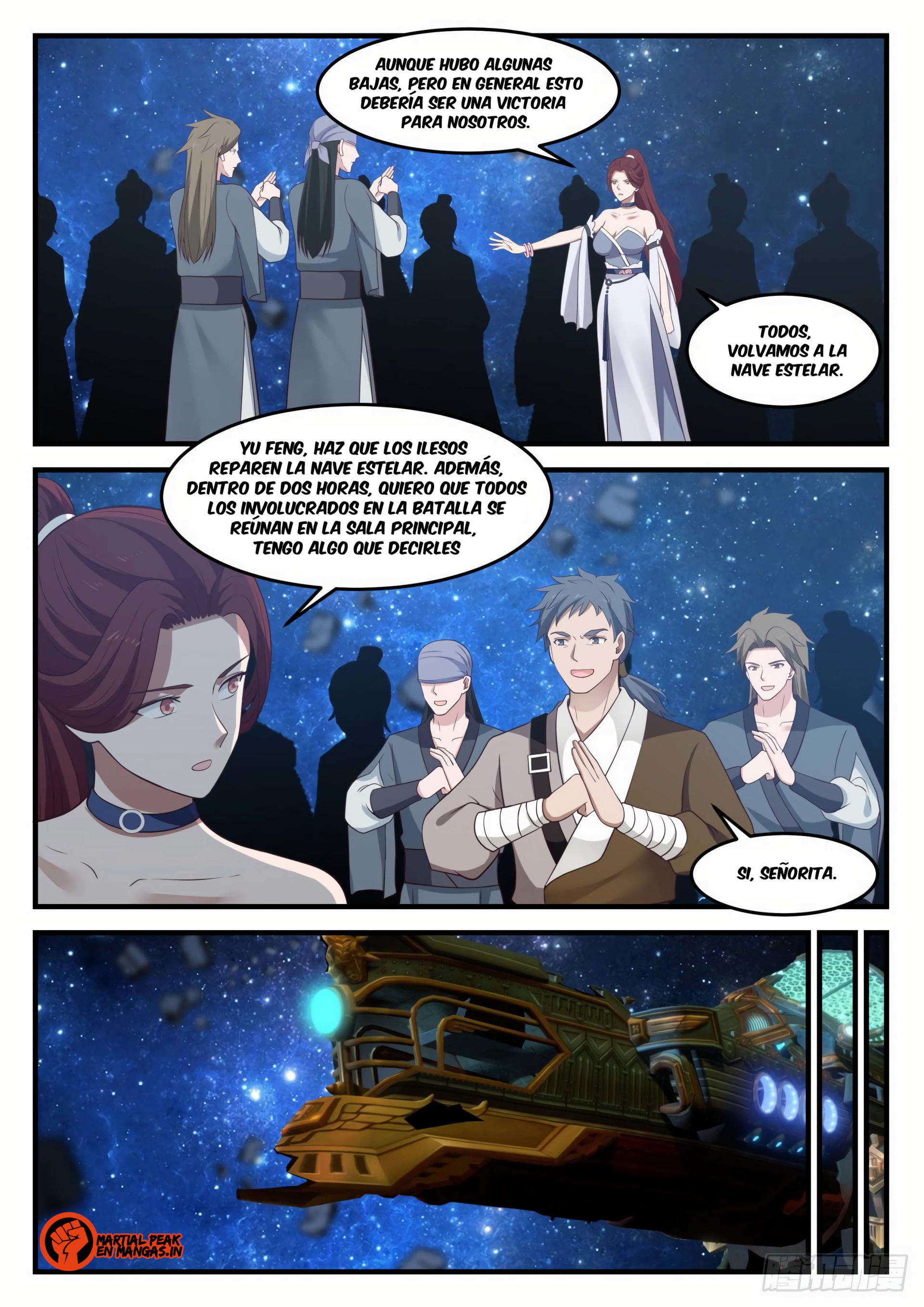 Martial Peak Capitulo 984 página 6