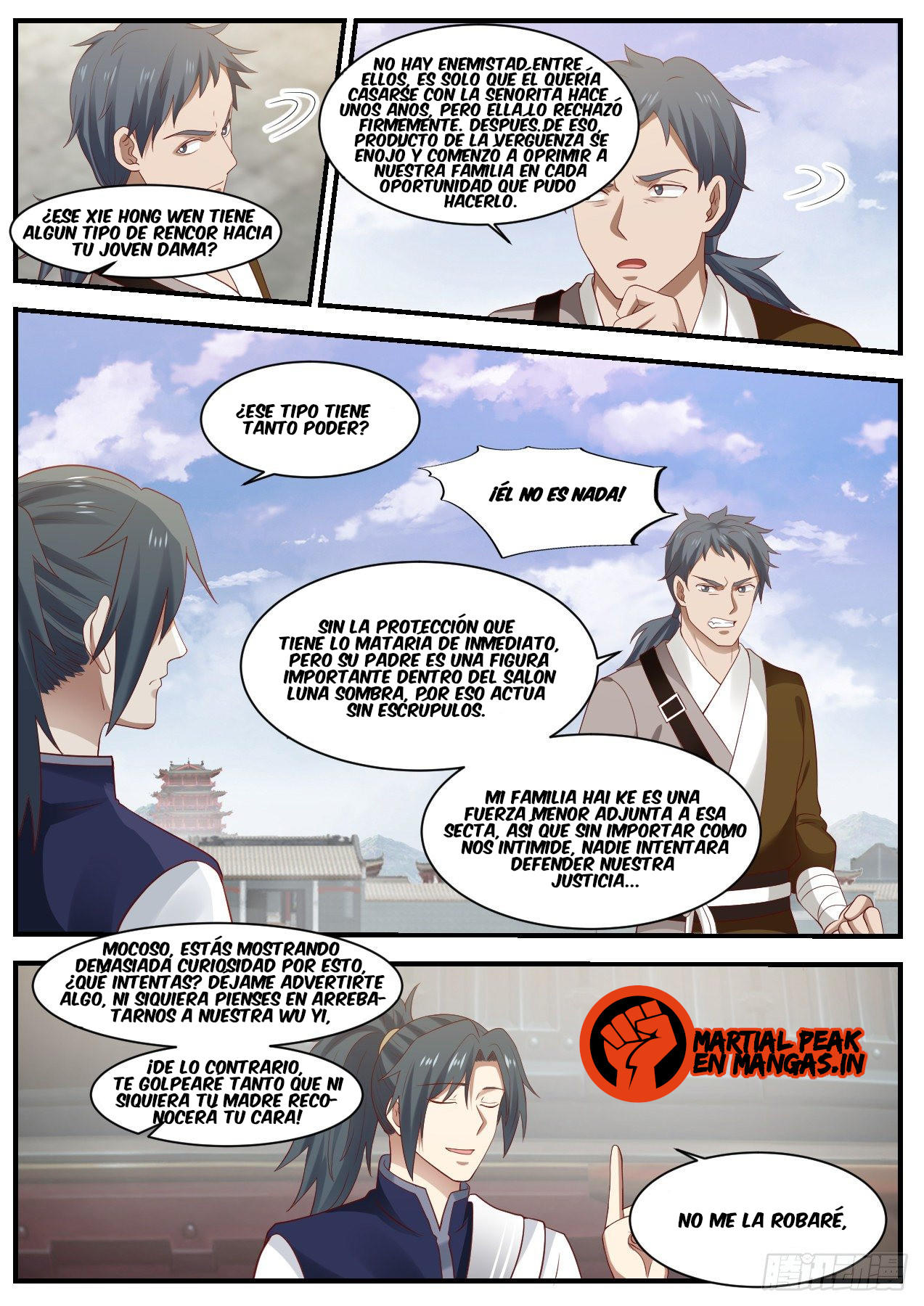 Martial Peak Capitulo 986 página 10